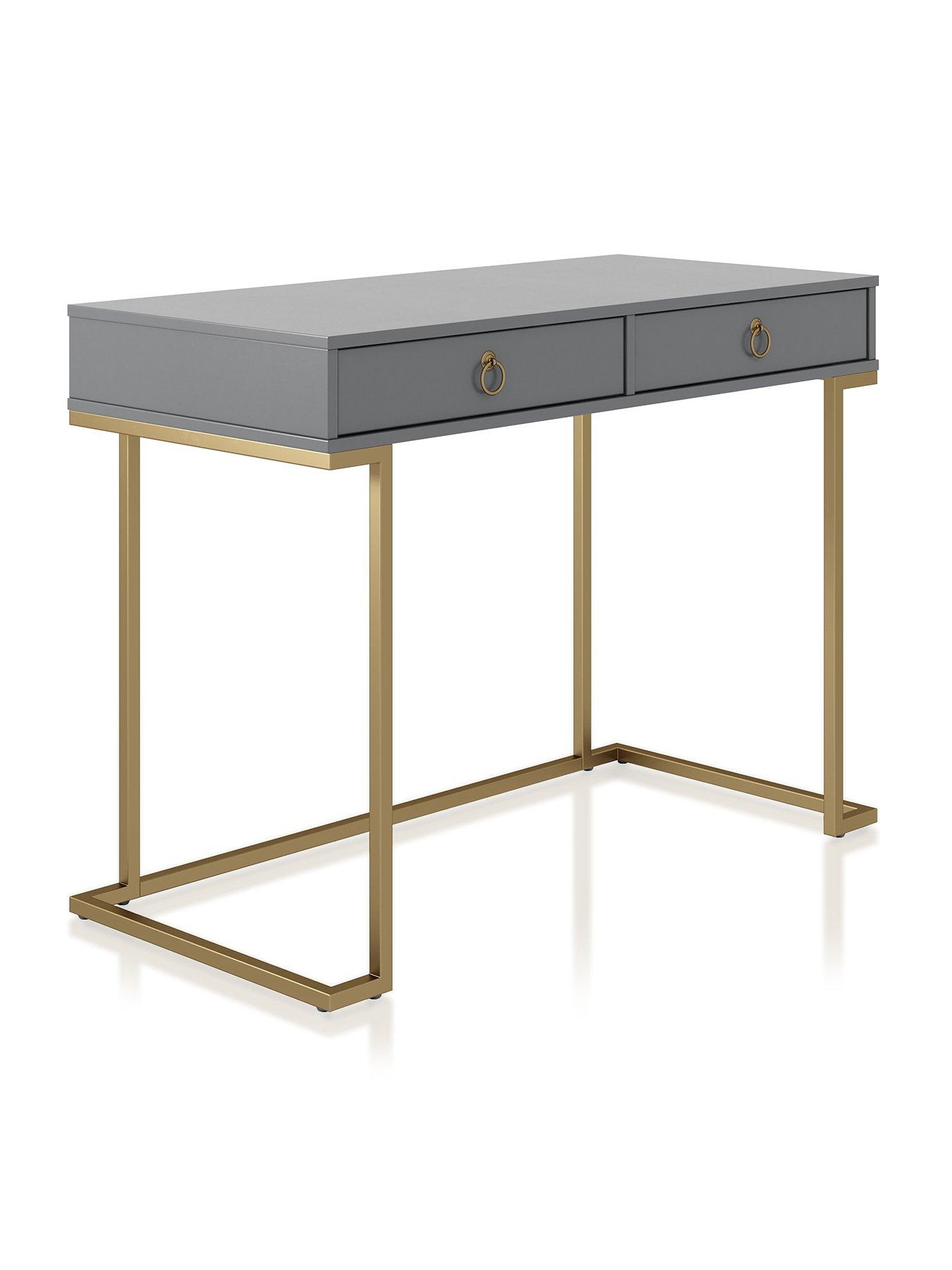 Image 3 of 4 of CosmoLiving by Cosmopolitan Camila Writing Desk