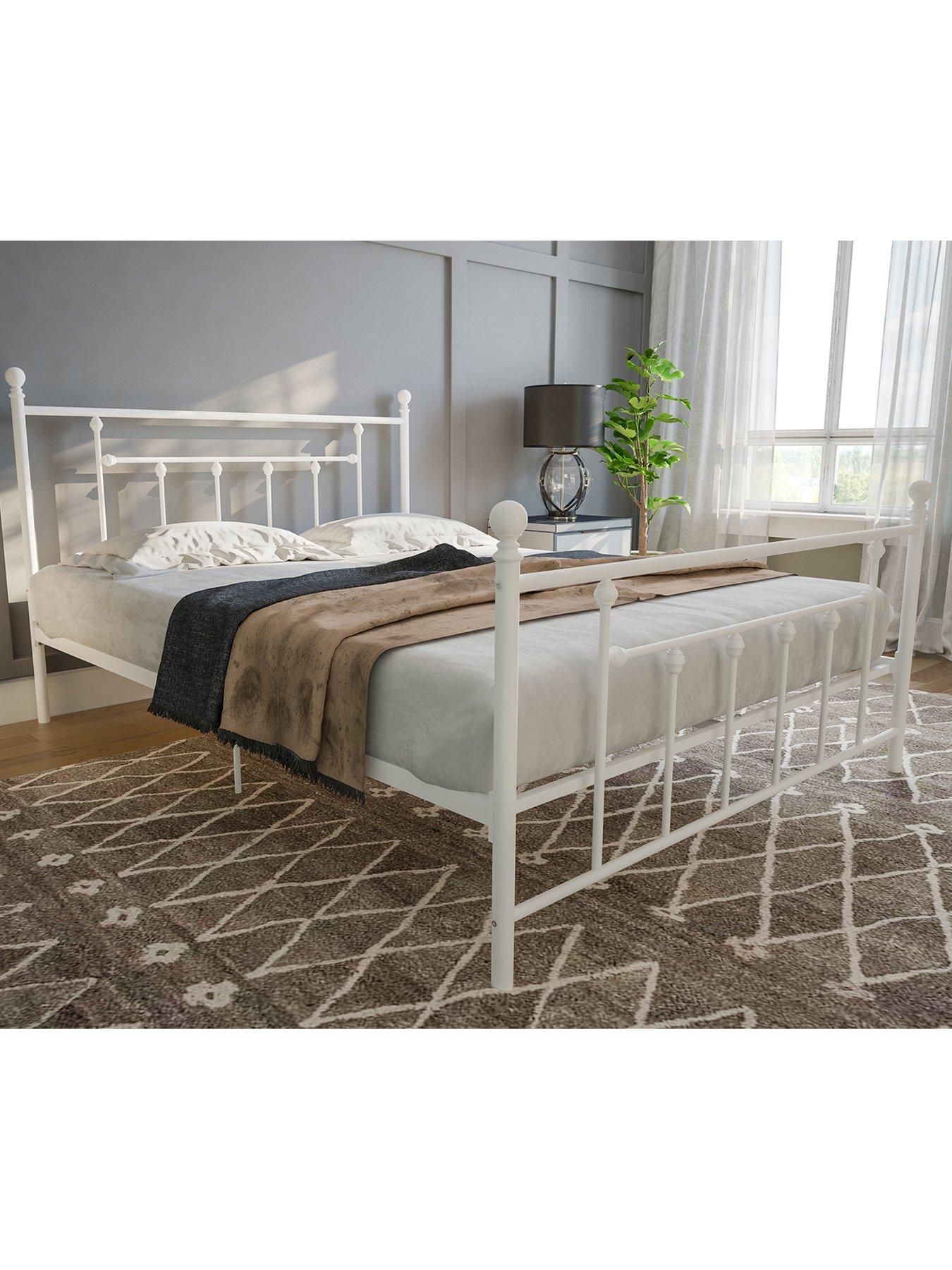 Dorel Home Manila Metal Bed Double