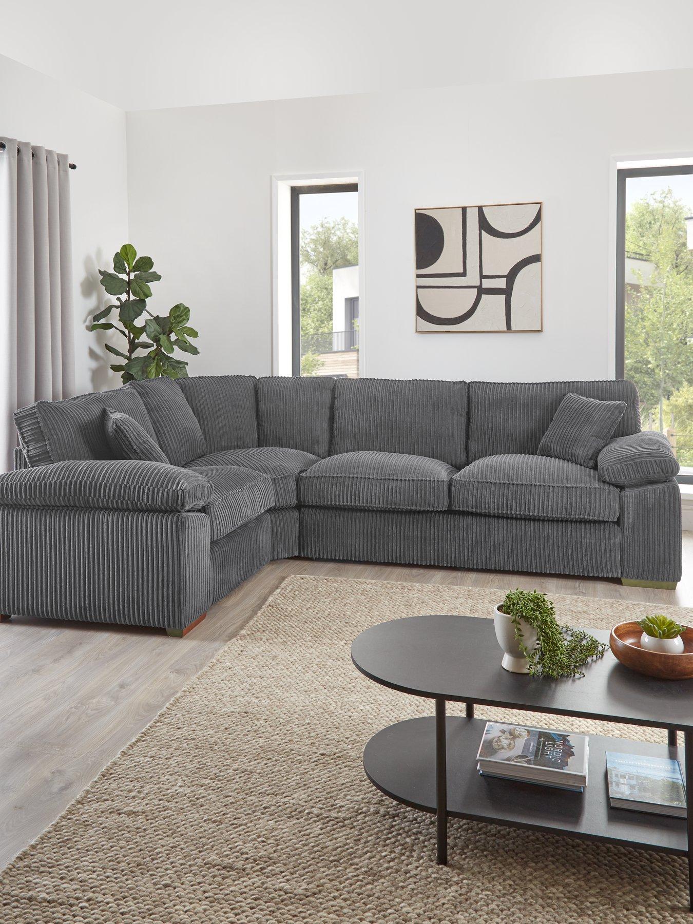 The Very Collection: Parker Fabric Left Hand Corner Group Sofa - Made to Order in the UK - FSC&reg; Certified