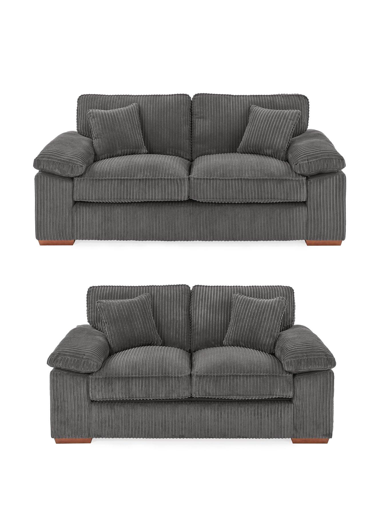 Very Home Parker 3 + 2 Seater Sofa Set (Buy  &  SAVE!) - Made to Order in the UK