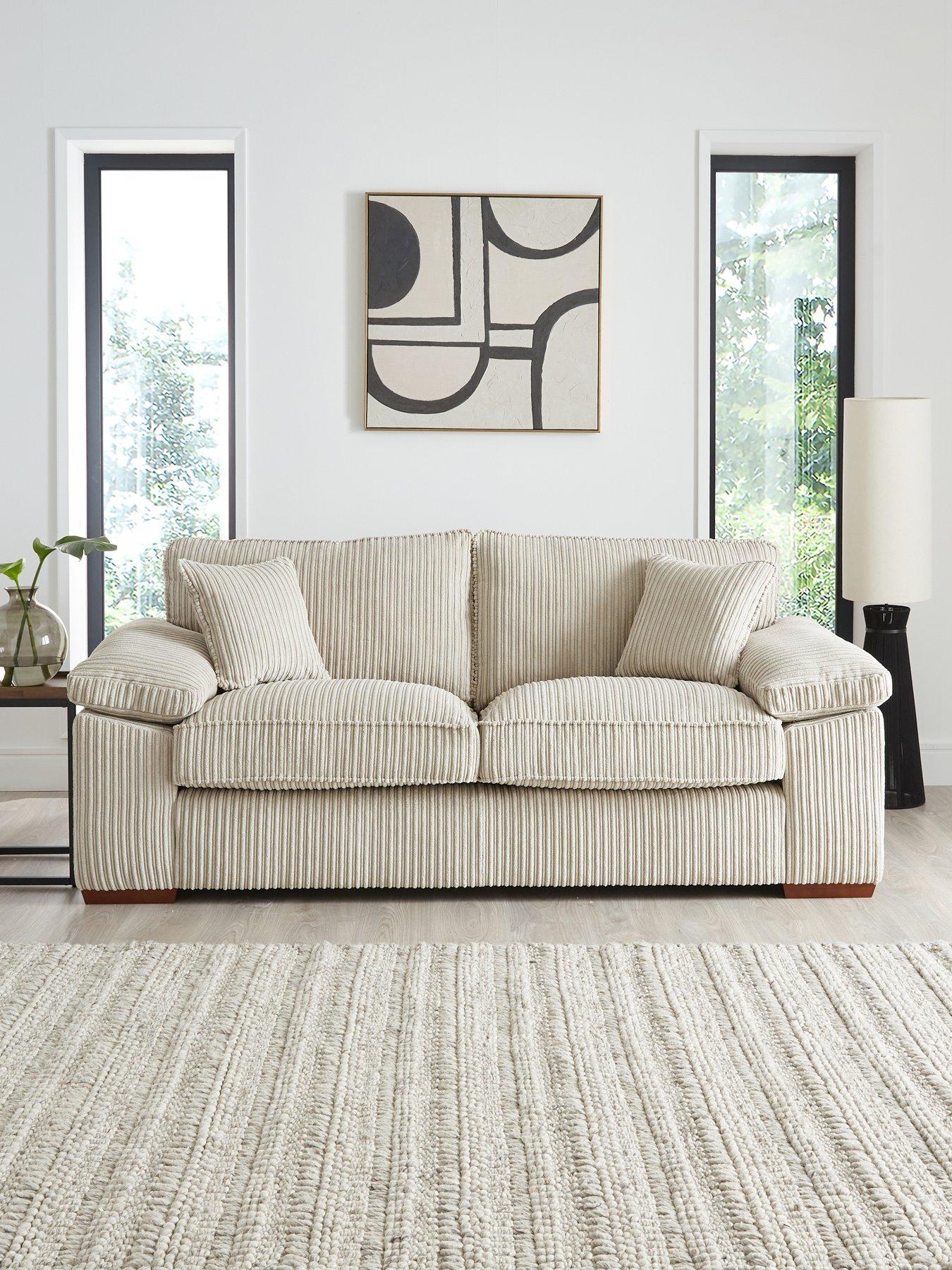 undefined Parker Fabric 3 Seater Sofa - Made to Order in the UK