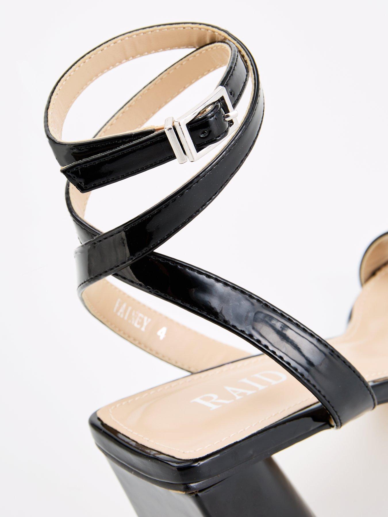 Raid genna block heeled sandals hotsell