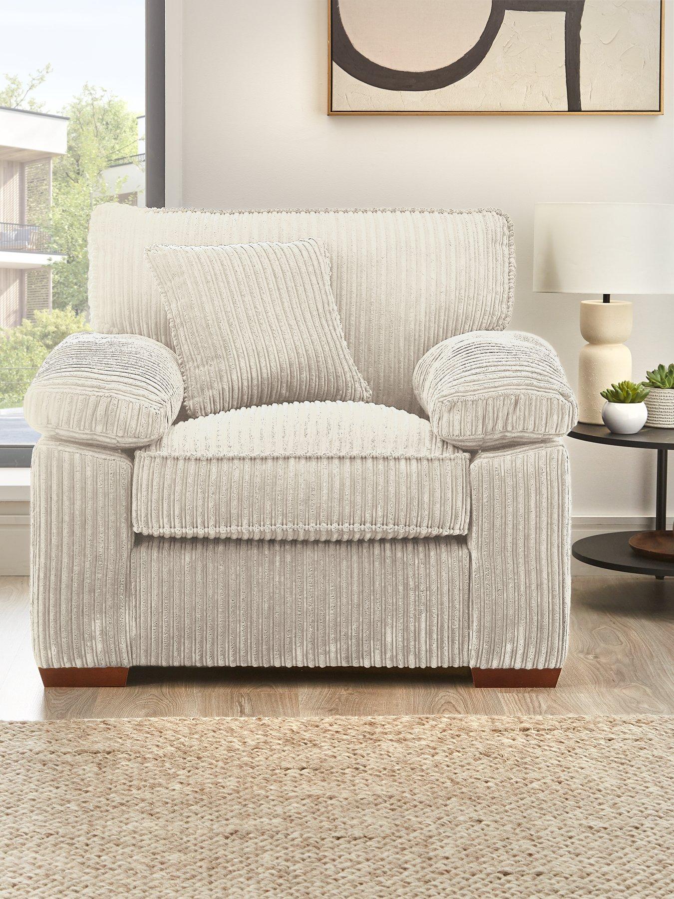 Very Home Parker Fabric Armchair - Made to Order in the UK