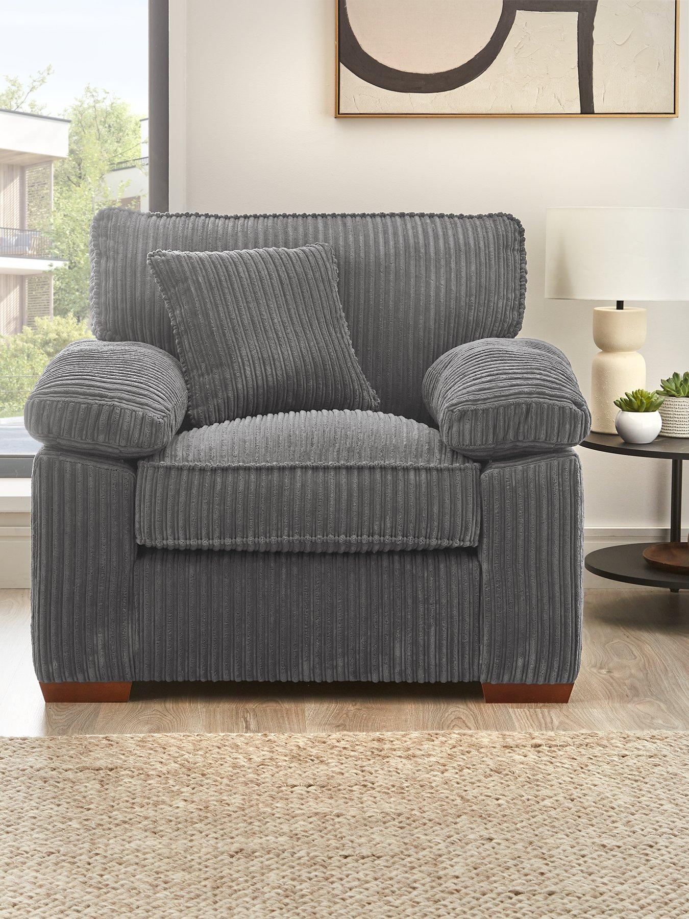 undefined Parker Fabric Armchair - Made to Order in the UK