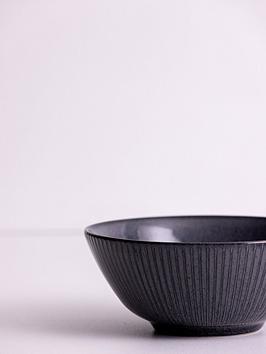 Product photograph of Mason Cash Reactive Linear Set Of 4 Bowls - Black from very.co.uk