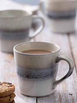 Product photograph of Mason Cash Reactive Fade Set Of 4 Mugs - Cream Grey from very.co.uk