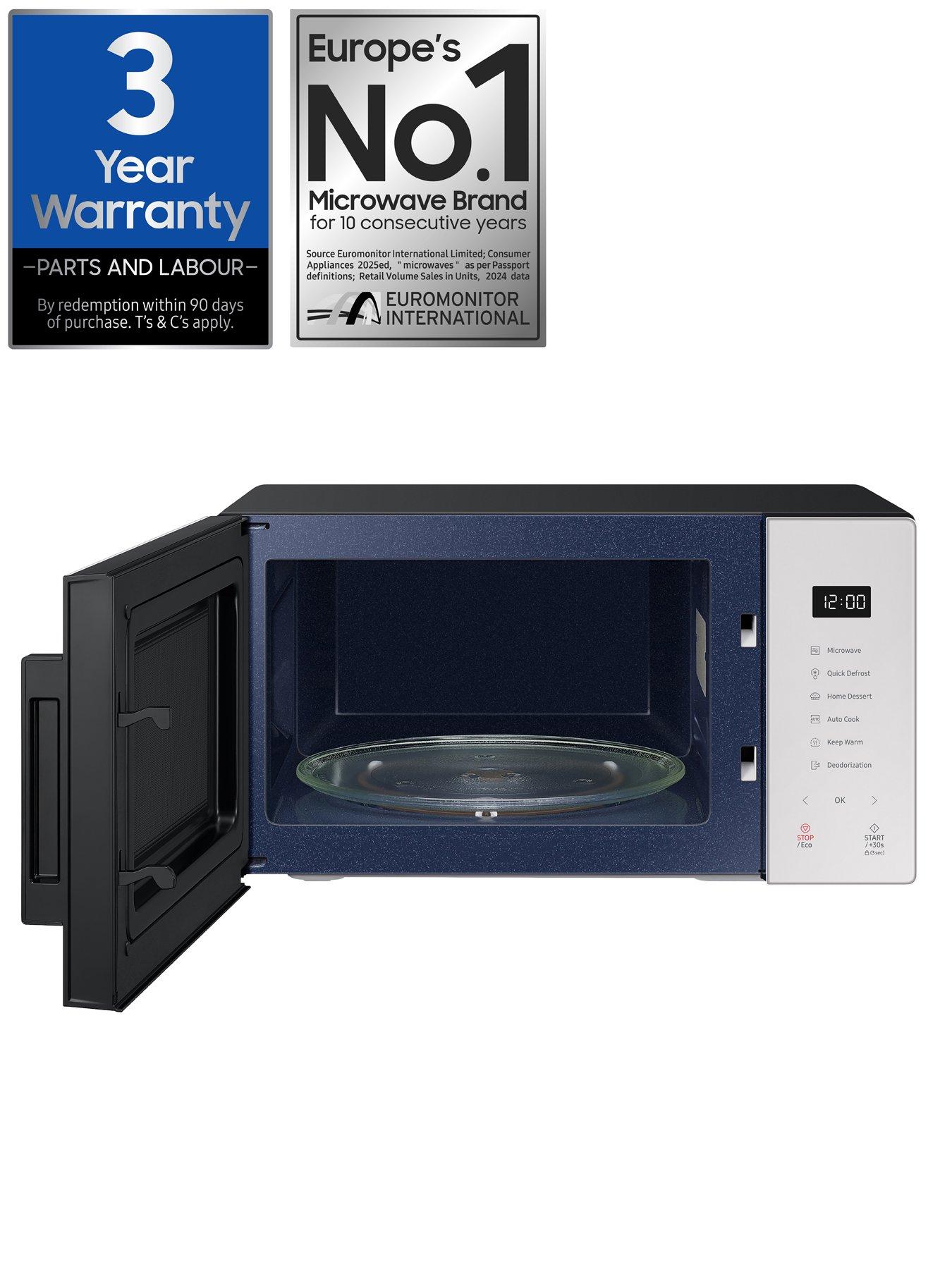 Image 2 of 8 of Samsung MS32DG4504ATE3 32 Litre Large Capacity Solo Microwave - Stainless Steel
