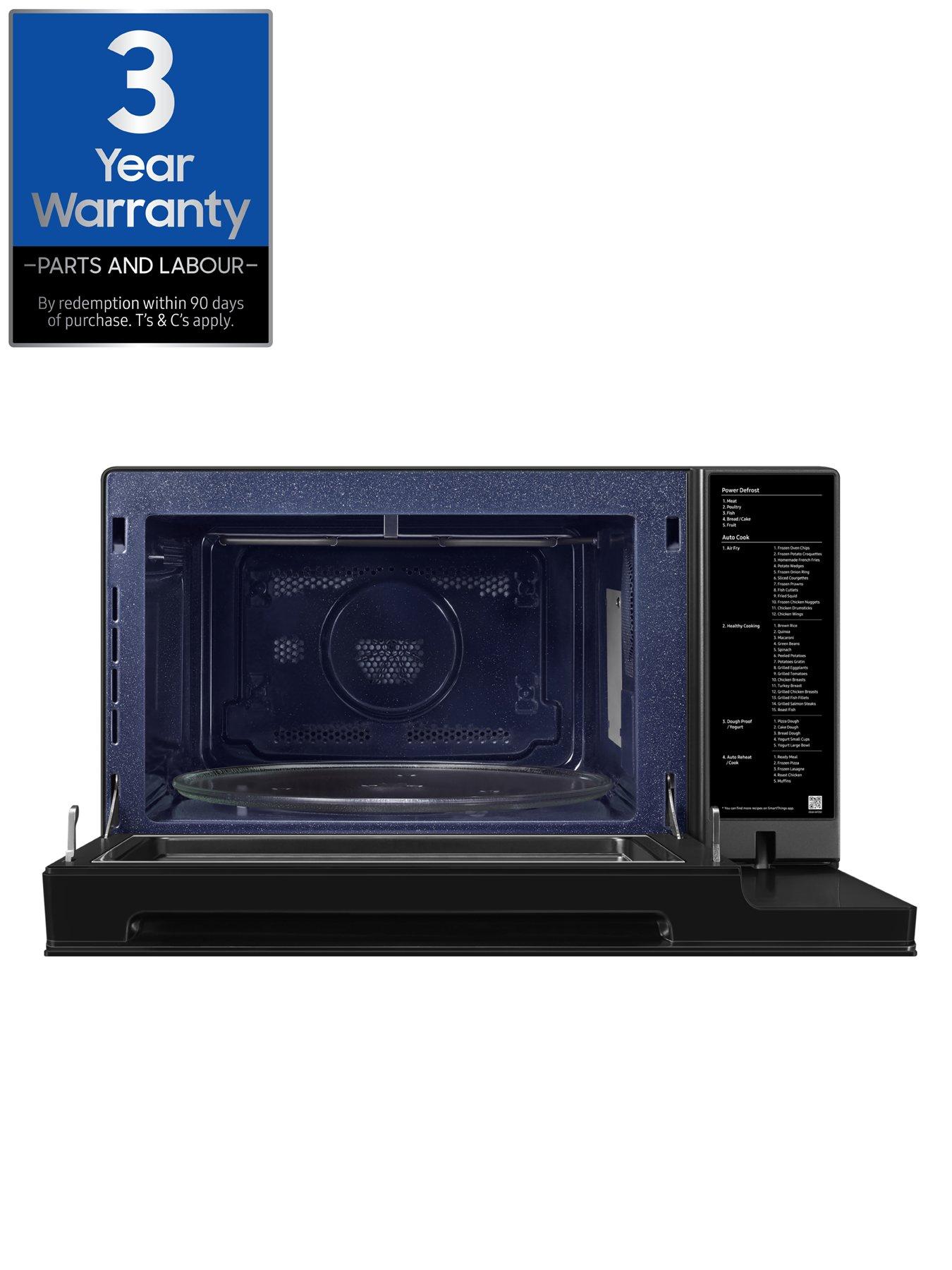 Image 2 of 7 of Samsung MC32DG7646CKE3 32-Litre&nbsp;Combi Bespoke Microwave with Air Fry - Black Glass