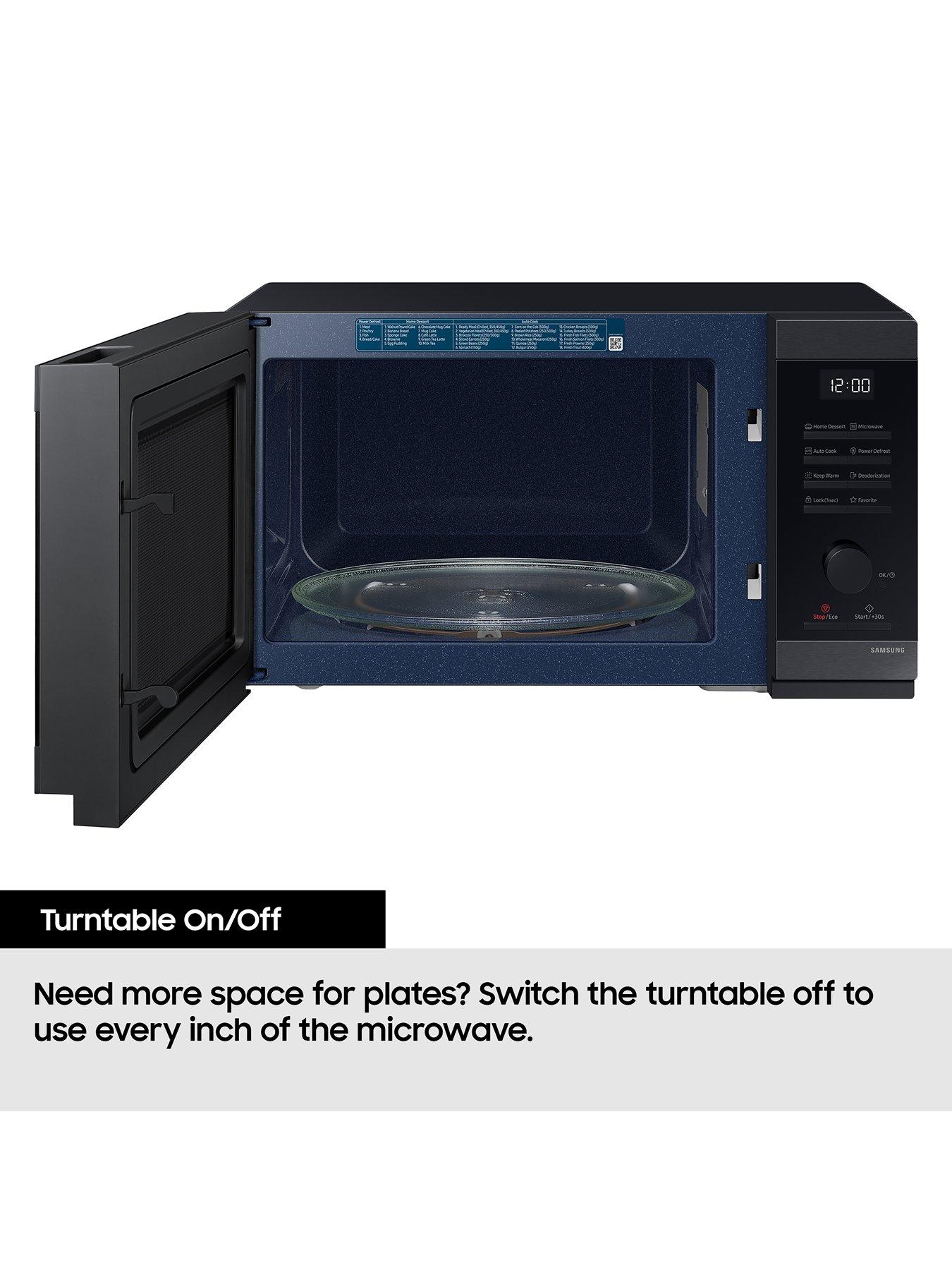 Image 6 of 7 of Samsung MC32DG7646CKE3 32-Litre&nbsp;Combi Bespoke Microwave with Air Fry - Black Glass