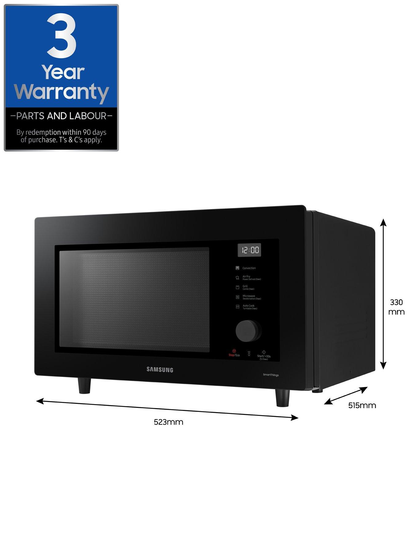 Image 7 of 7 of Samsung MC32DG7646CKE3 32-Litre&nbsp;Combi Bespoke Microwave with Air Fry - Black Glass