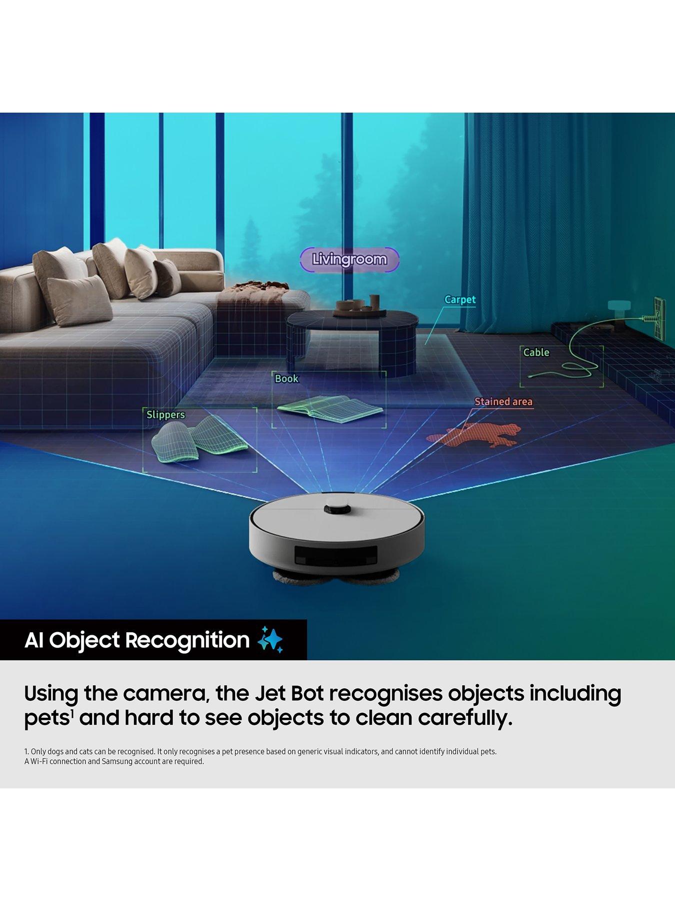 Image 5 of 8 of Samsung Bespoke Jet Bot Combo+ 3-in-1 Cleaning VR7MD96514G/EU Robot Vacuum Cleaner - Satin Grey