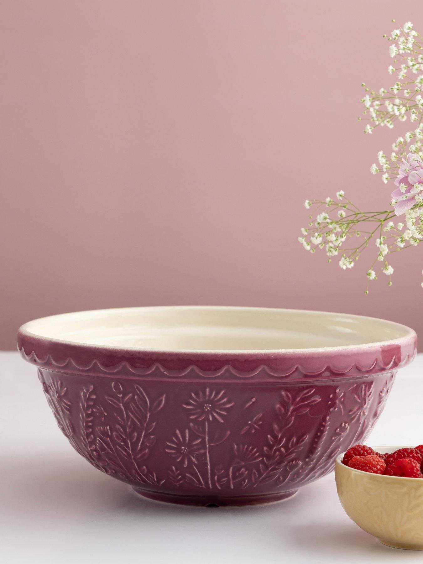 Image 5 of 5 of Mason Cash In The Meadow Daisy 26 cm Purple Mixing Bowl