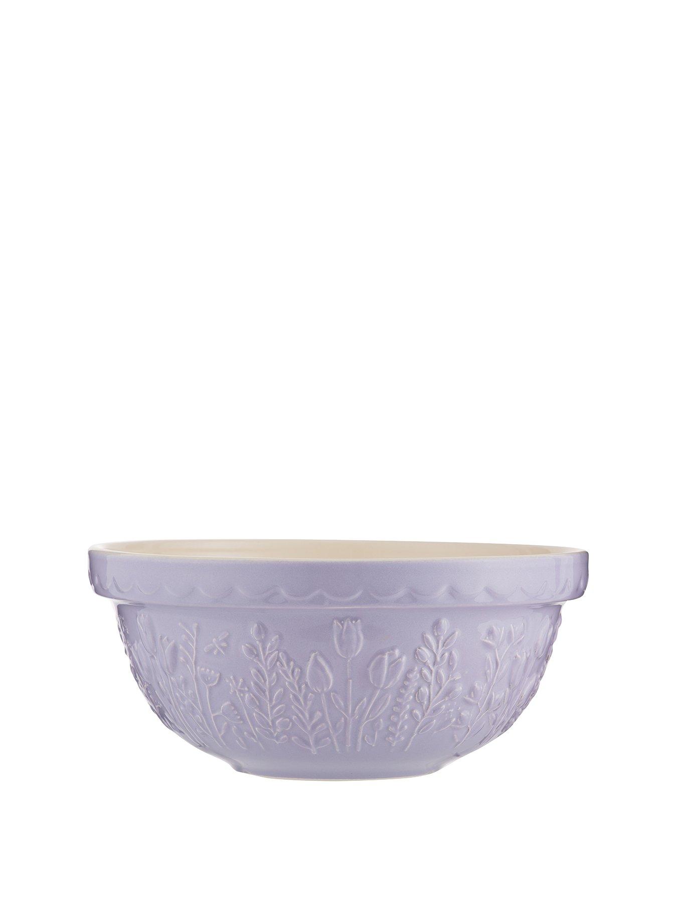Image 2 of 4 of Mason Cash In The Meadow Tulip 24 cm Lilac Mixing Bowl