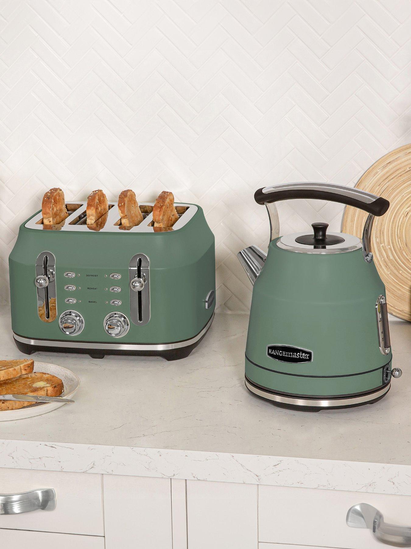 Image 6 of 6 of Rangemaster Classic Dome Kettle - Mineral Green