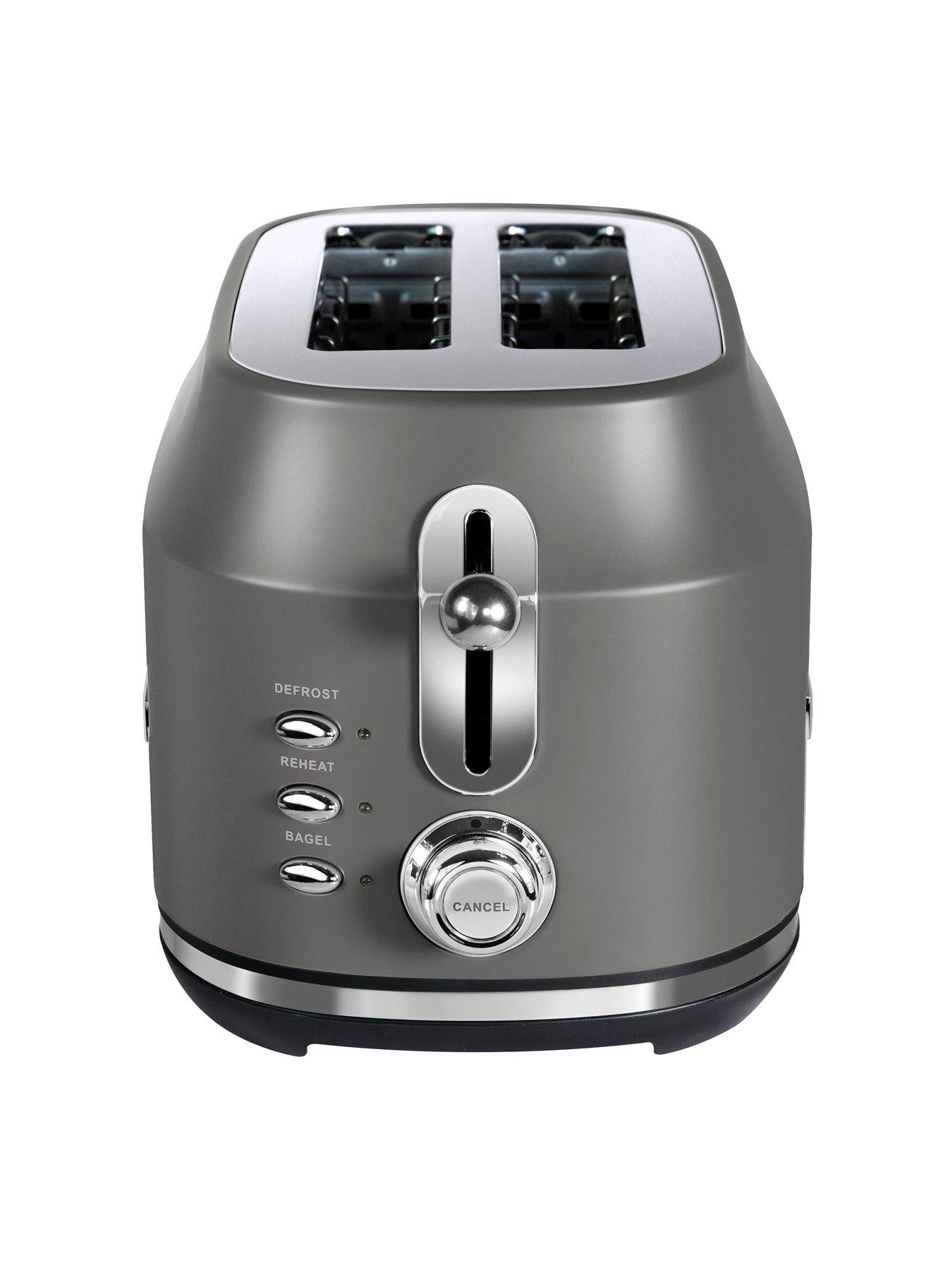 Image 3 of 7 of Rangemaster Classic 2-Slice Toaster - Grey