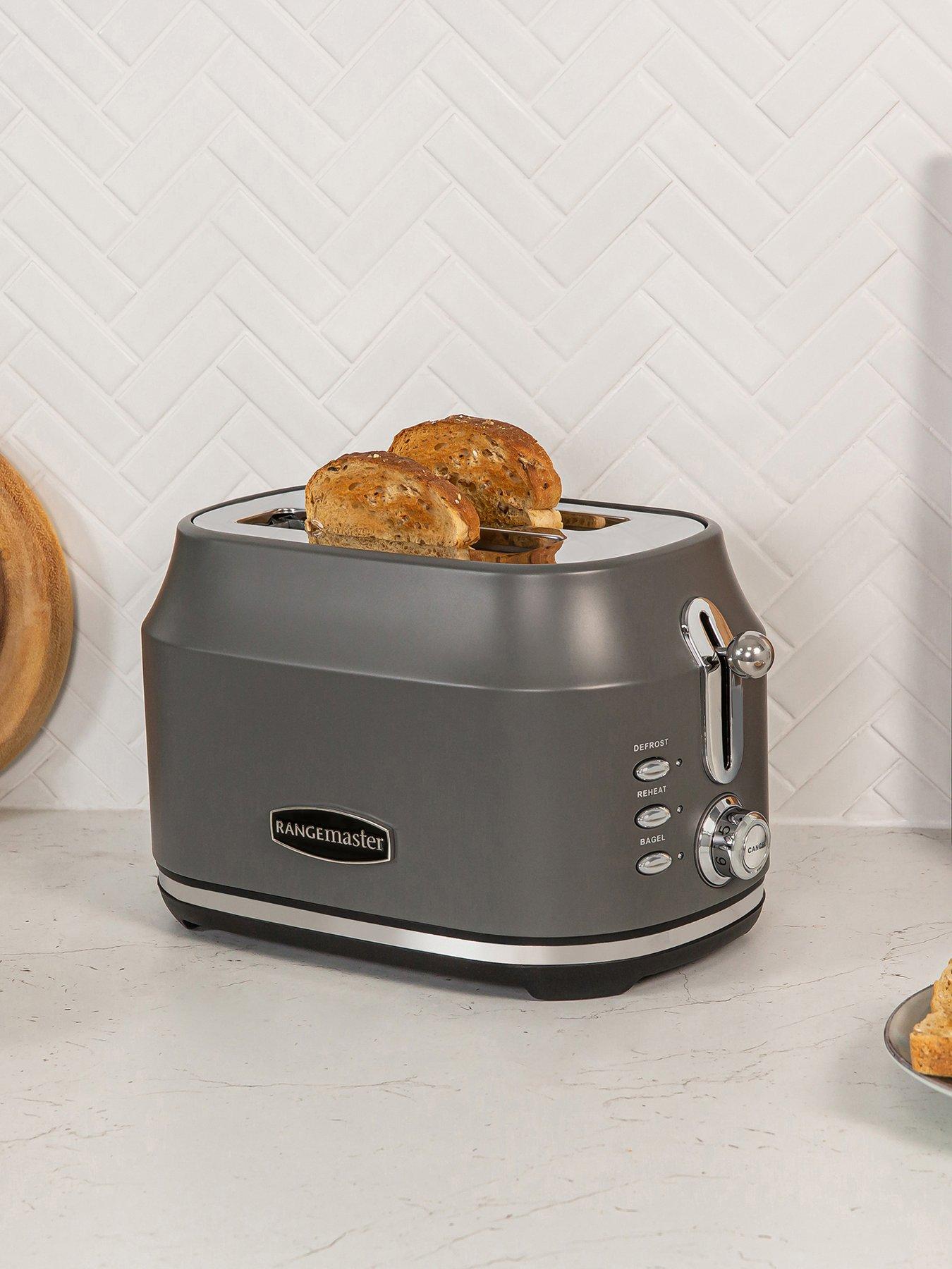 Image 6 of 7 of Rangemaster Classic 2-Slice Toaster - Grey
