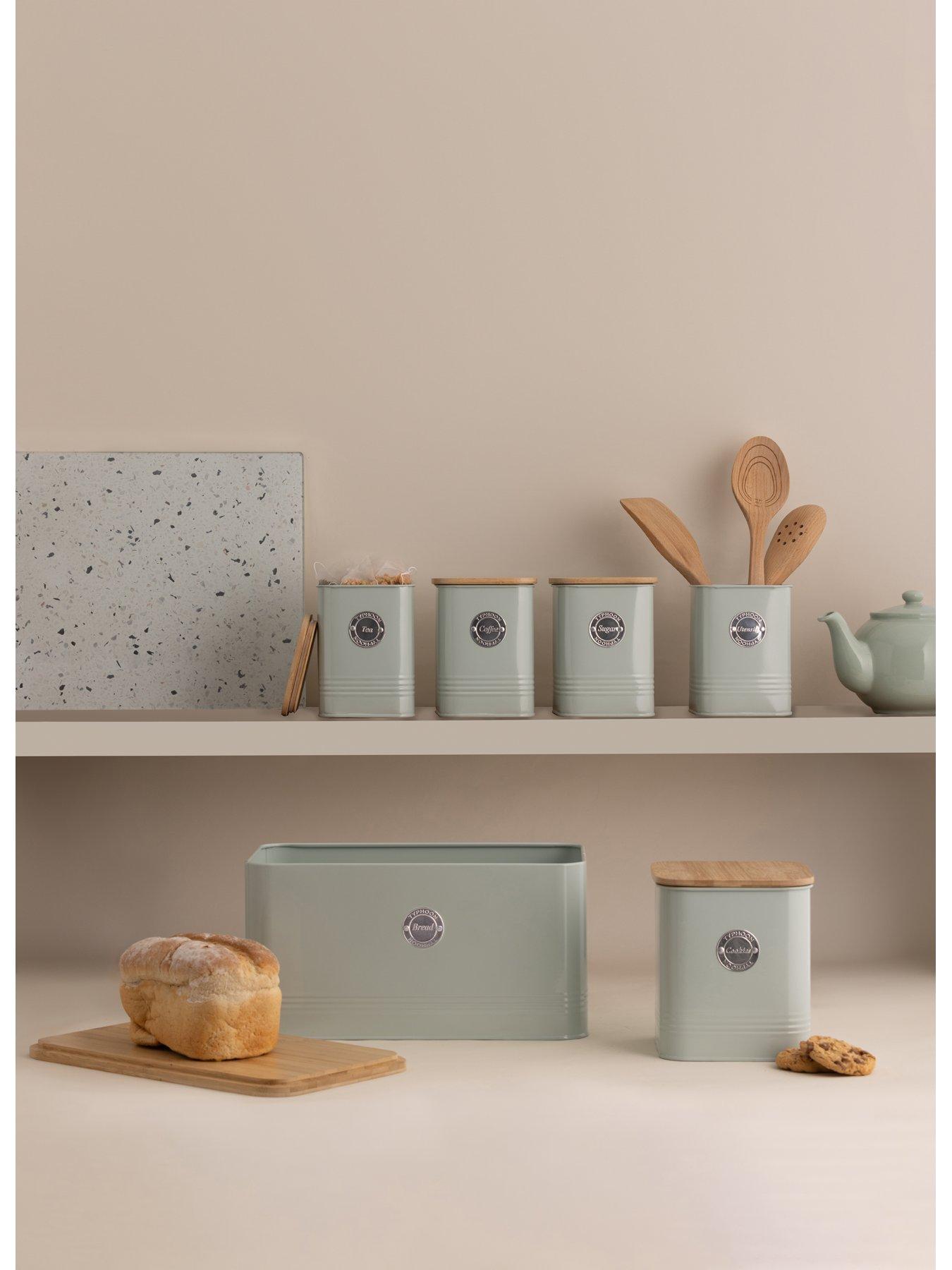 Product photograph of Typhoon Living Squircle Cookie Tin Ndash Mint from very.co.uk