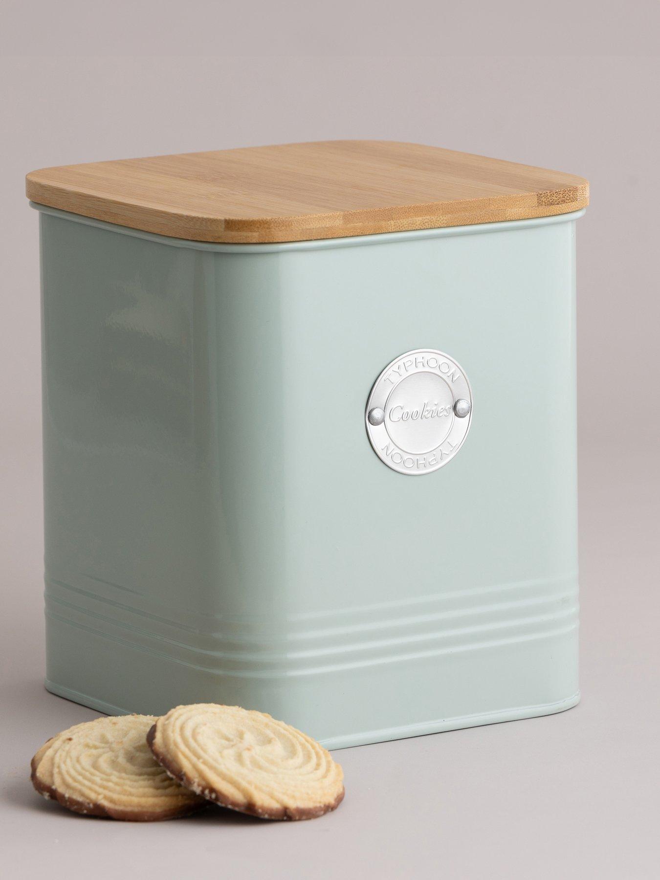 Typhoon Living Squircle Cookie Tin – Mint