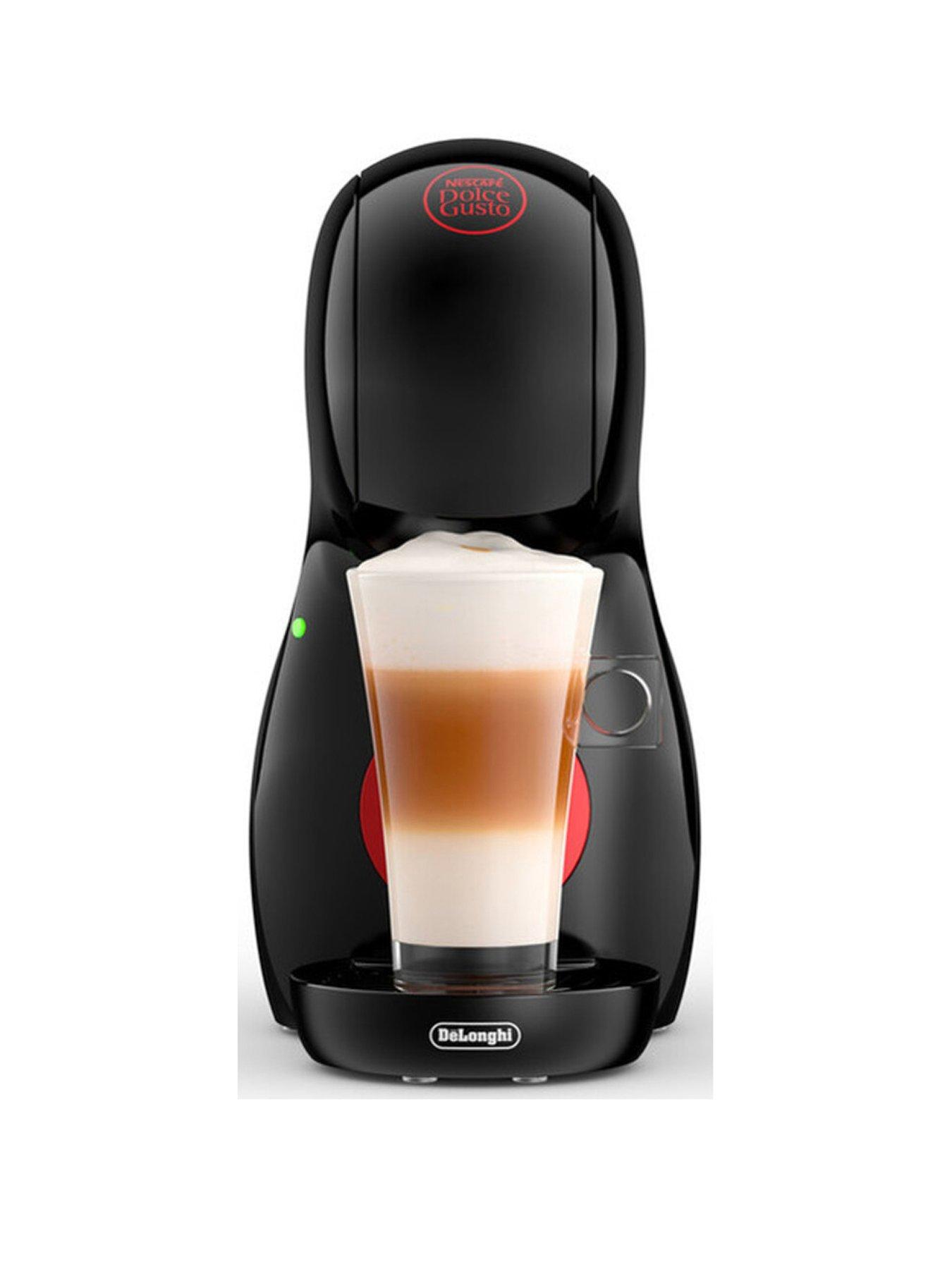 Product photograph of Nescafe Dolce Gusto Piccolo Xs Manual Coffee Machine Black By Delonghi Reg - Lsquo Value Bundle Rsquo from very.co.uk