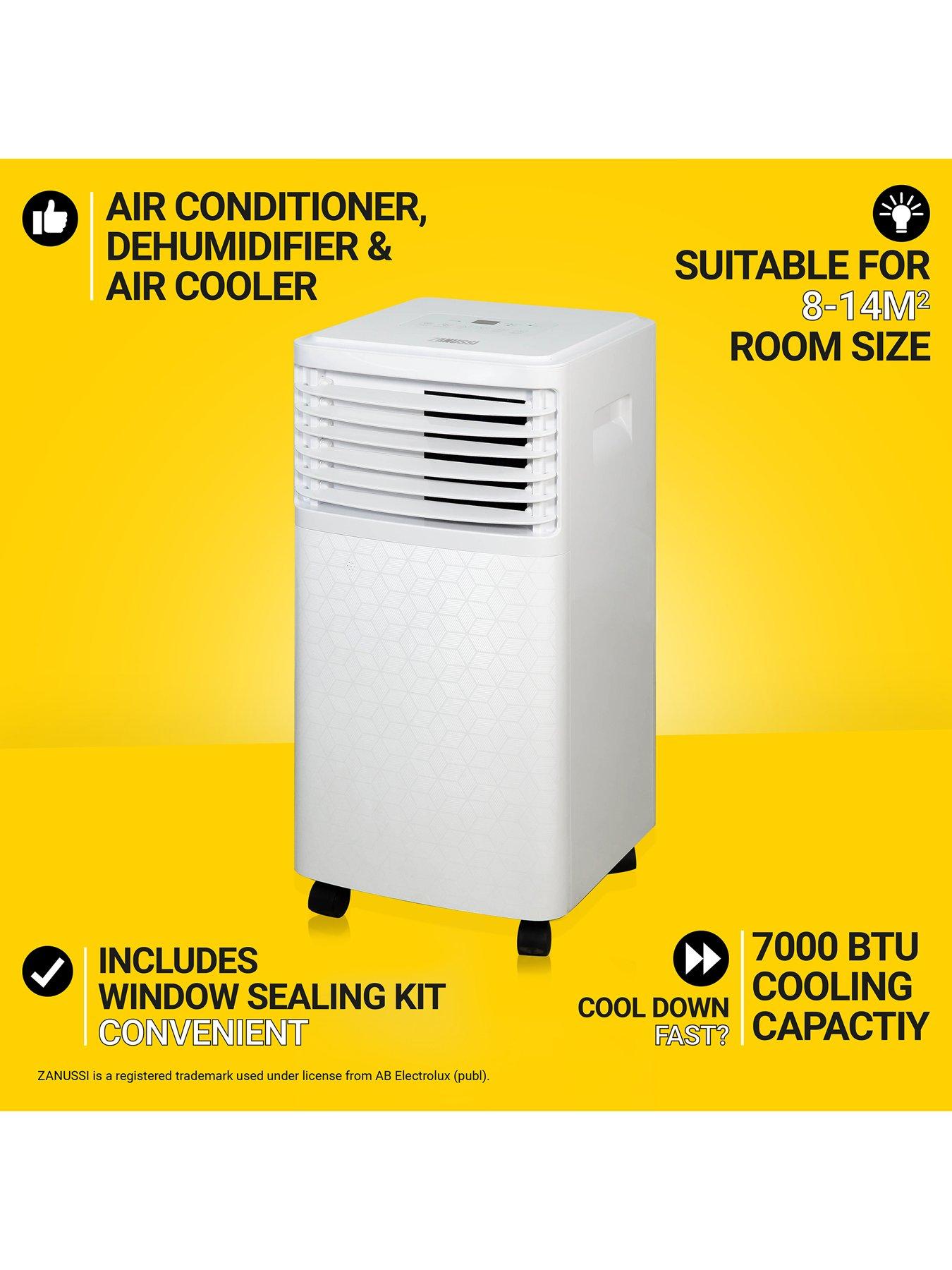 Zanussi Portable Air Conditioner, Dehumidifier & Air Cooler | Very.co.uk