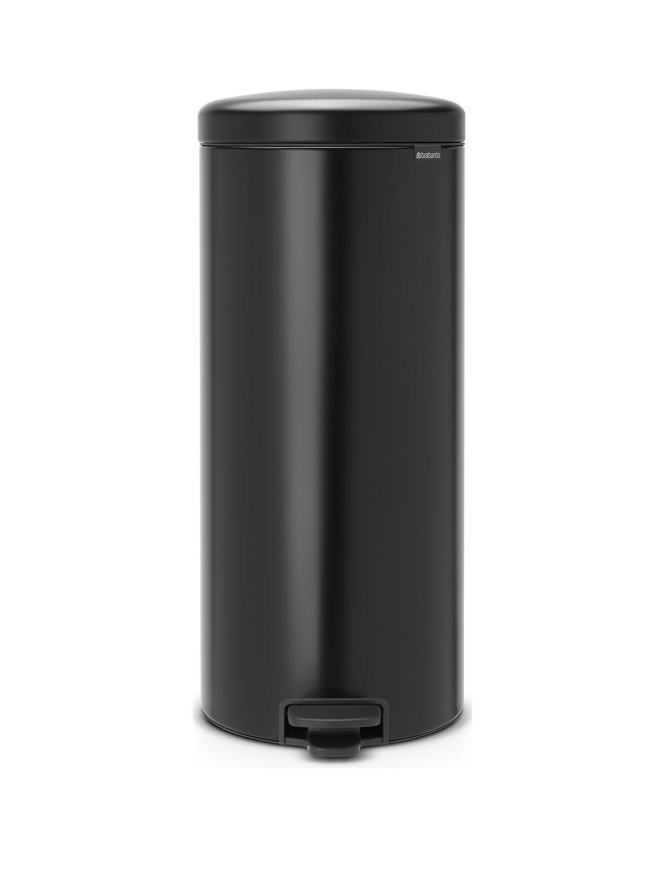 Image 2 of 7 of Brabantia NewIcon 30-Litre Pedal Bin in Black