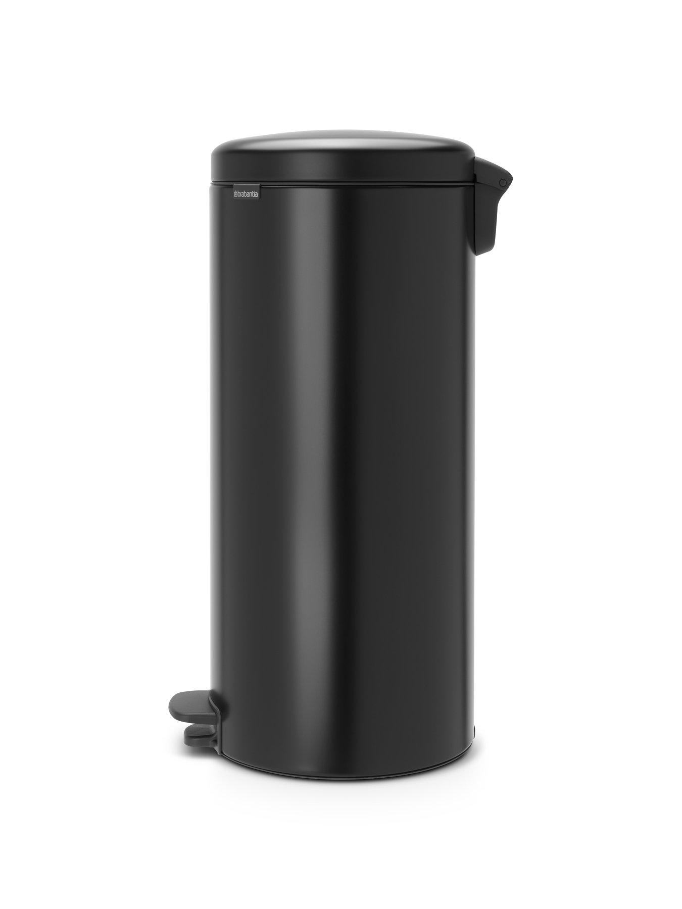 Image 3 of 7 of Brabantia NewIcon 30-Litre Pedal Bin in Black
