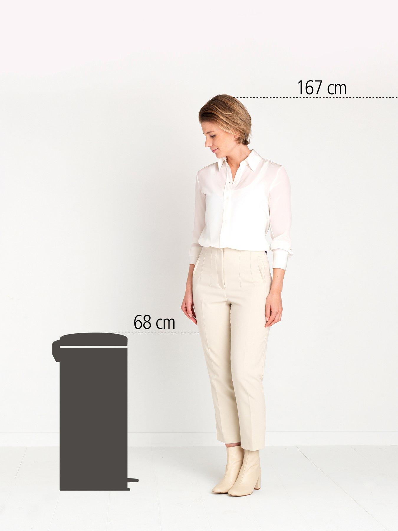 Image 7 of 7 of Brabantia NewIcon 30-Litre Pedal Bin in Black