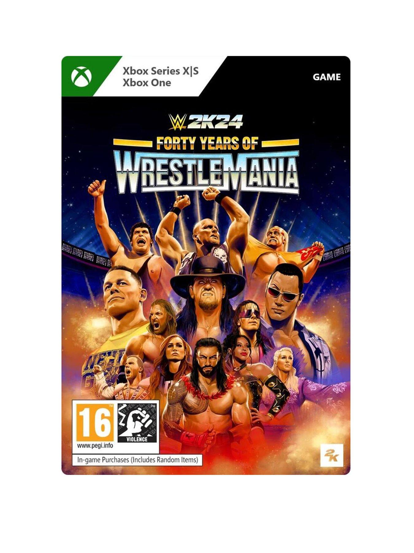 Image 1 of 8 of Xbox WWE 2K24: 40 Years of WrestleMania Edition (Digital Download)