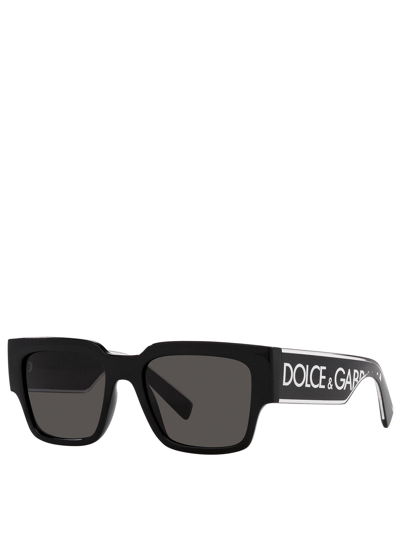 Dolce and gabbana men's black sunglasses hotsell