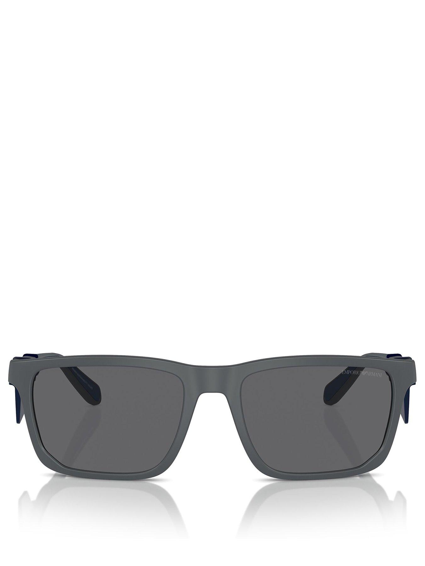 Image 3 of 4 of Emporio Armani 610387 Rectangle Sunglasses