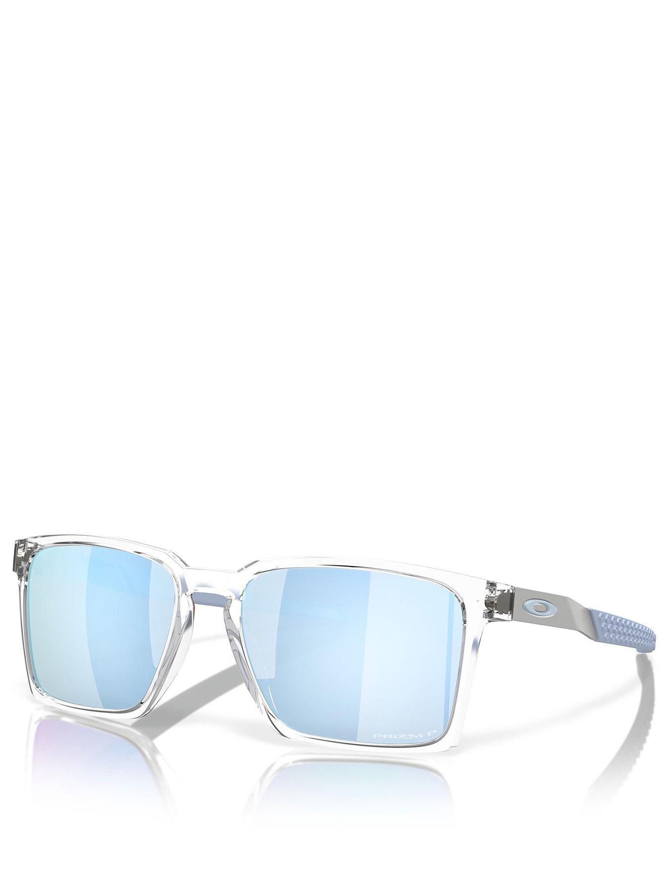 Oakley Exchange Sun Square Sunglasses - Blue Ice