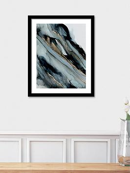 Product photograph of The Art Group Mysterious Flow Framed Art Print By Charlotte Vale from very.co.uk