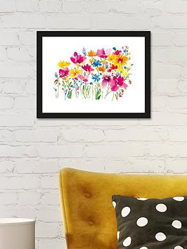 Product photograph of The Art Group Wild Meadow Art Print By Summer Thornton from very.co.uk