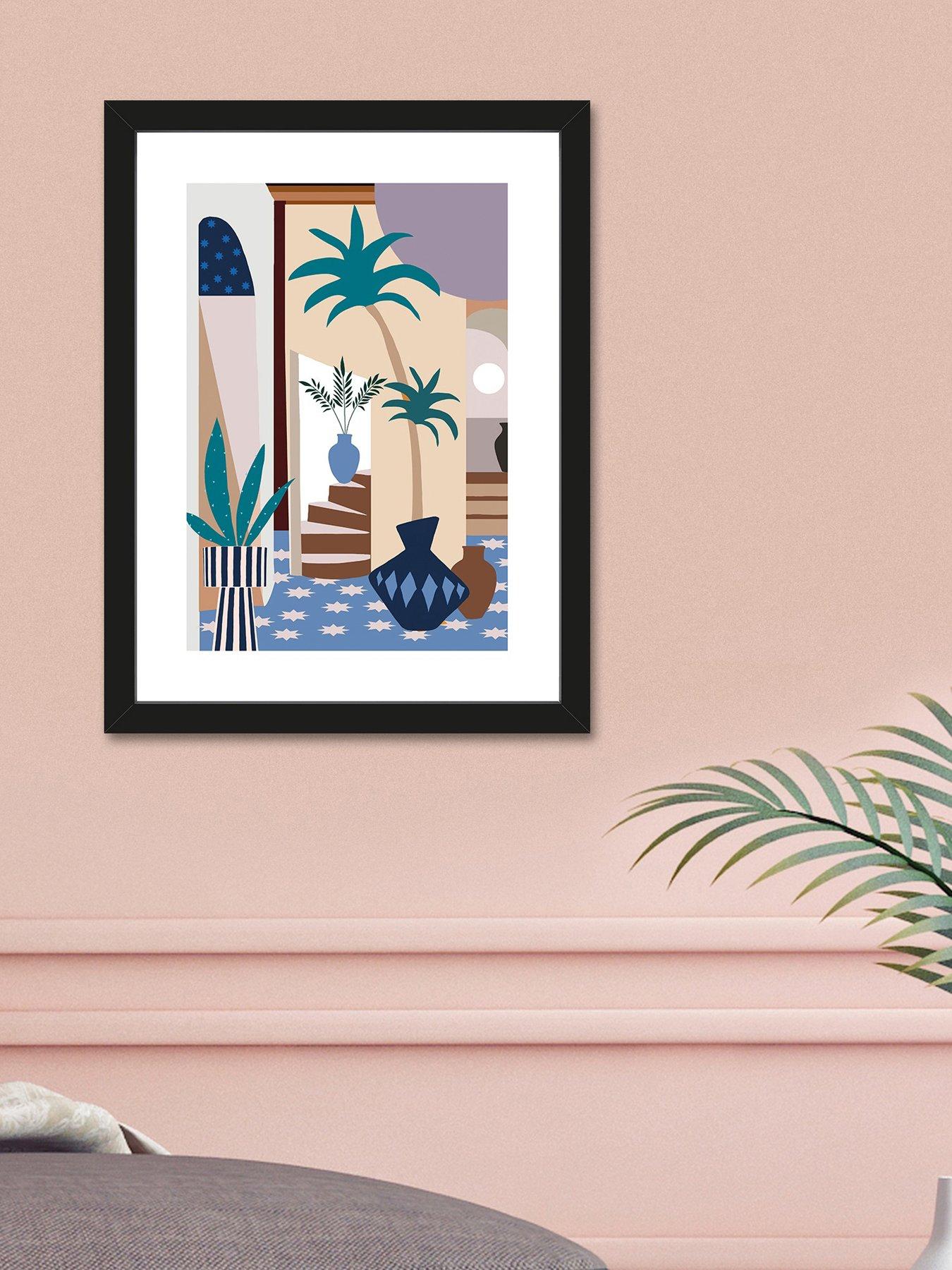 Product photograph of The Art Group Moroccan Night Art Print By Summer Thornton from very.co.uk