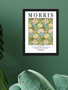 Product photograph of The Art Group Chrysanthemum By William Morris Framed Art Print from very.co.uk