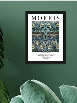 Product photograph of The Art Group Peacock And Dragon By William Morris Framed Art Print from very.co.uk