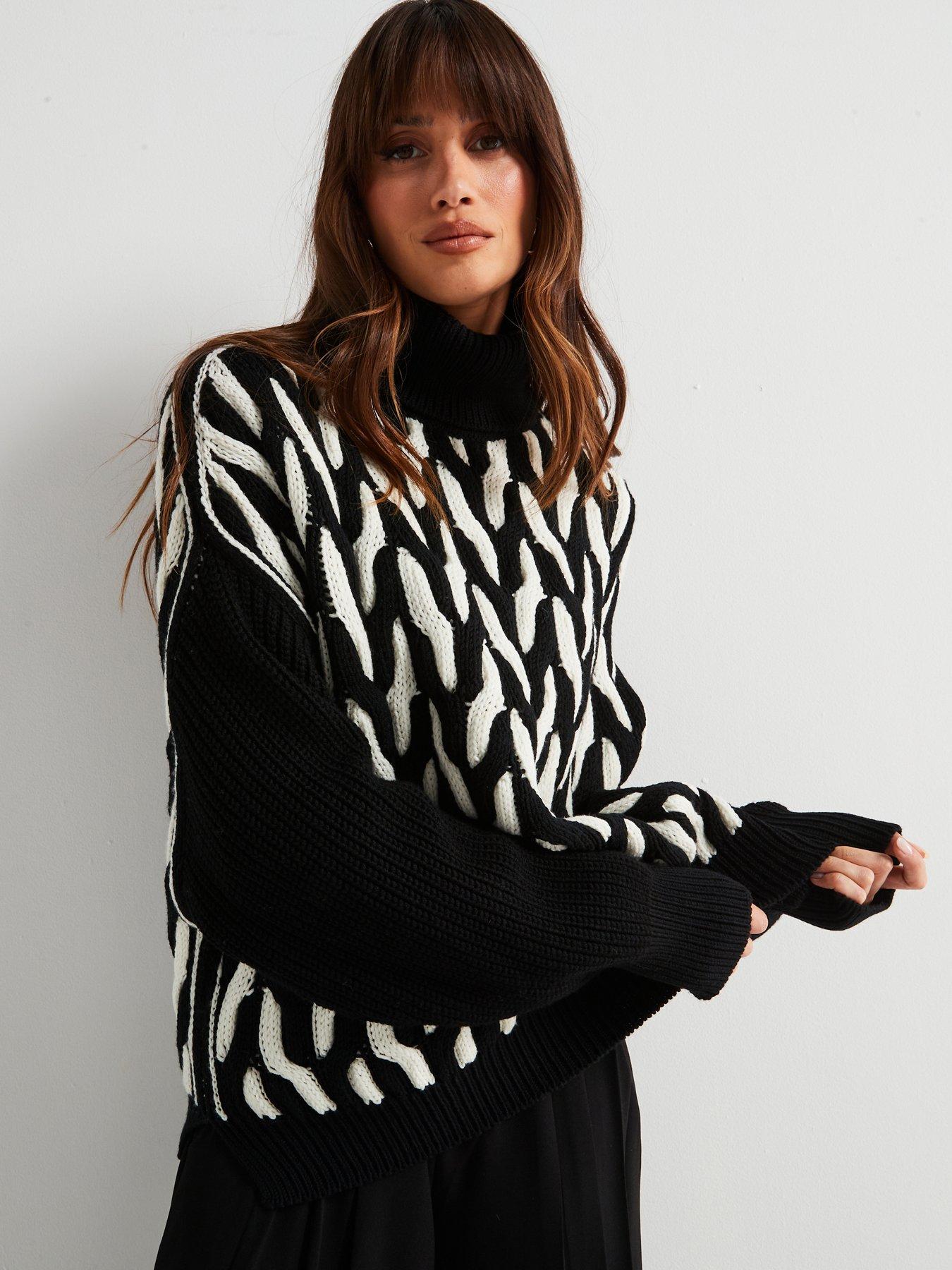 undefined Ferdolia 100% Wool Jumper - Black
