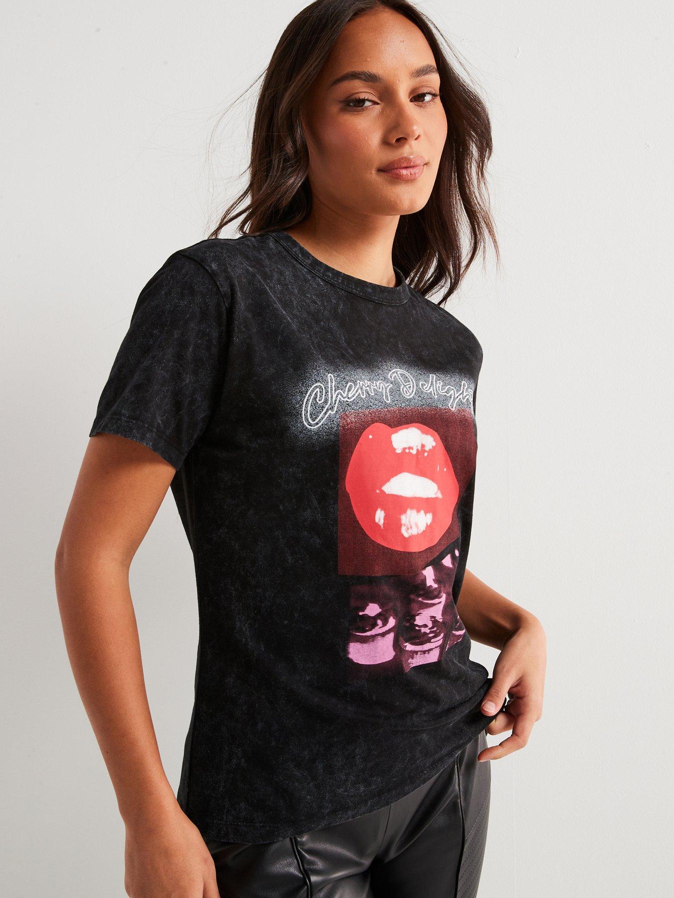 undefined Damacia Graphic T-Shirt - Black