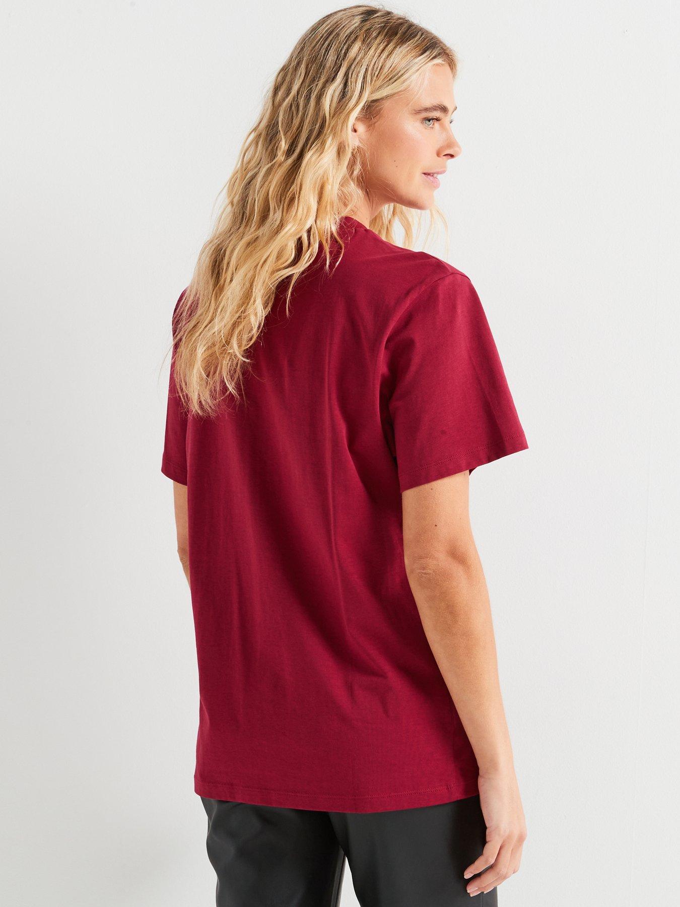Image 2 of 4 of HUGO Vintage Short Sleeve Logo T-Shirt - Pink