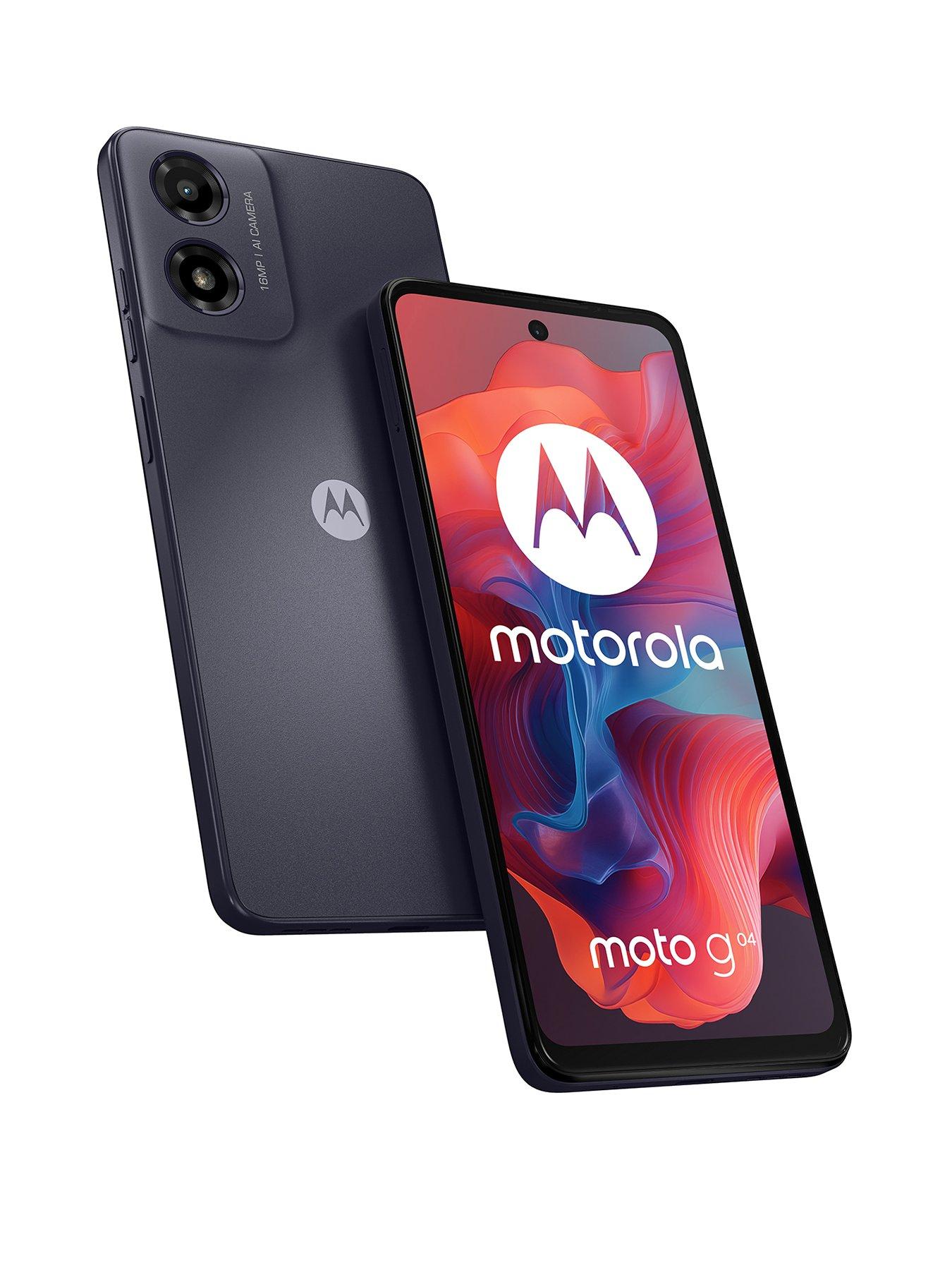 undefined Moto G04 - 64GB Storage, Concord Black