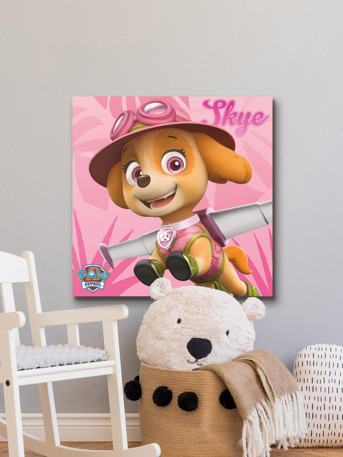 Product photograph of Paw Patrol Skye Canvas from very.co.uk