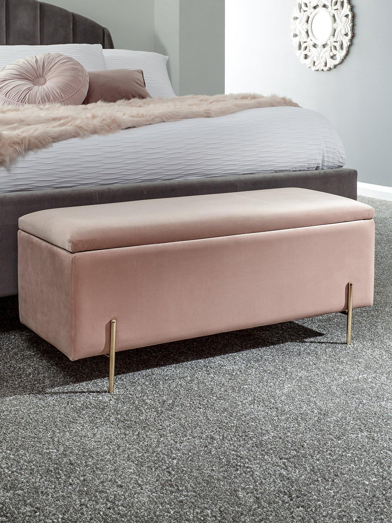 undefined Mystica Ottoman Storage Bench