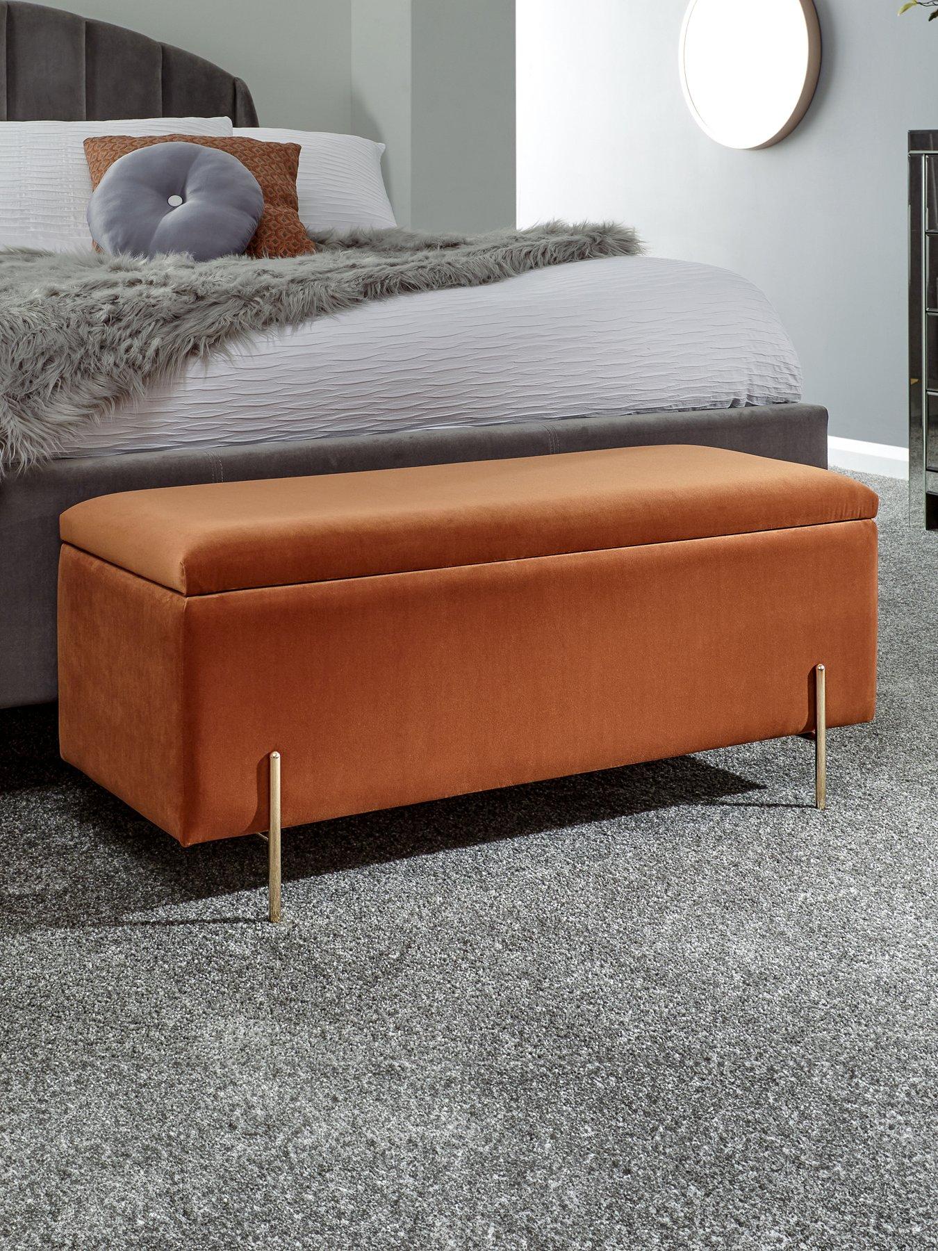 undefined Mystica Ottoman Storage Bench