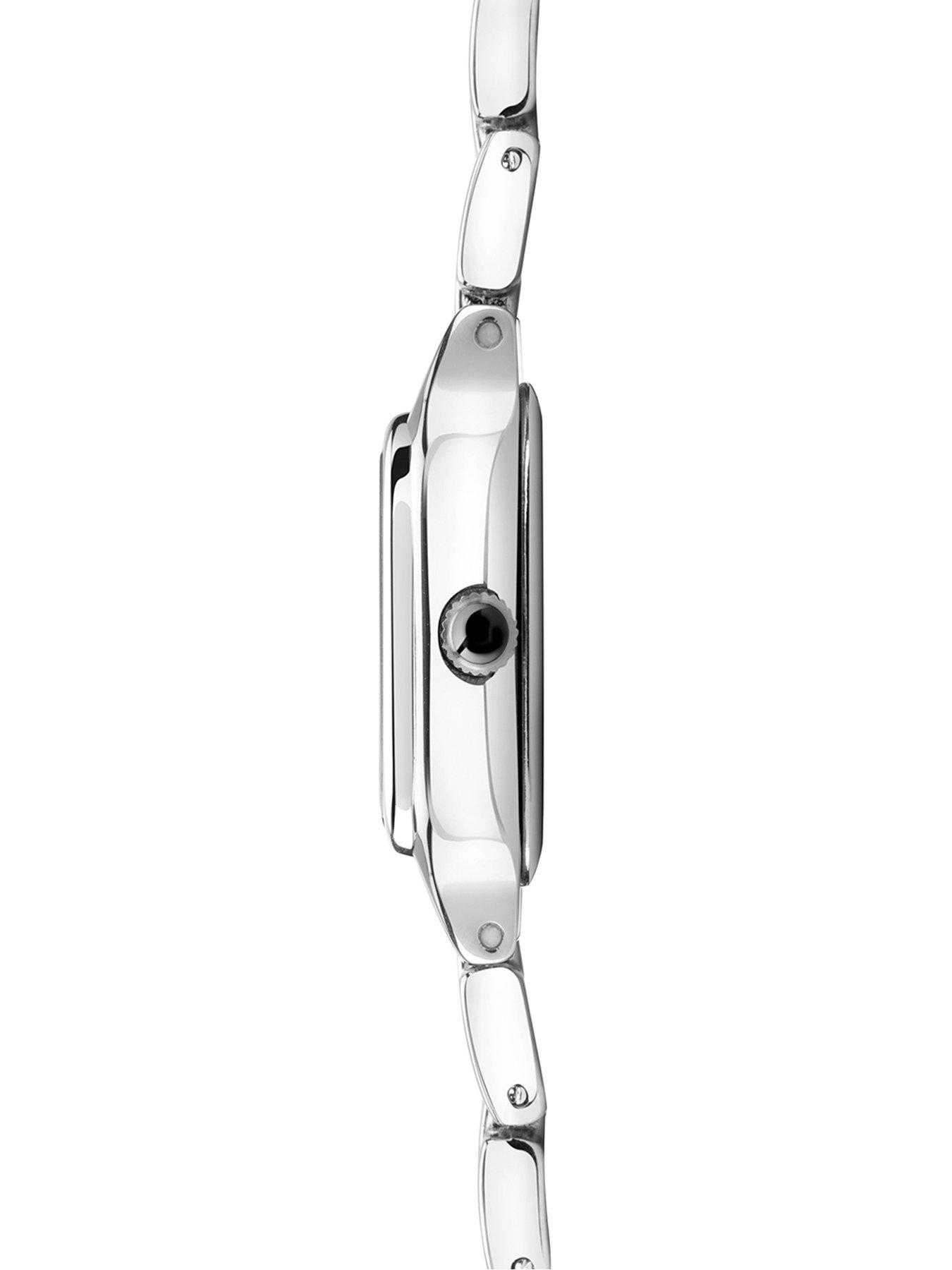 Image 4 of 7 of Sekonda Women's Monica Maxi Silver Alloy Bracelet with White Dial Analogue Watch