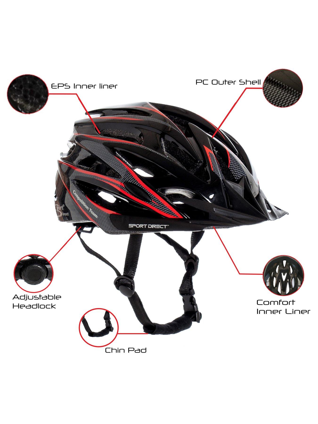 Image 2 of 7 of Sport Direct 18 Vent E-Bike/Bike Helmet - Graphite (58-61cm)