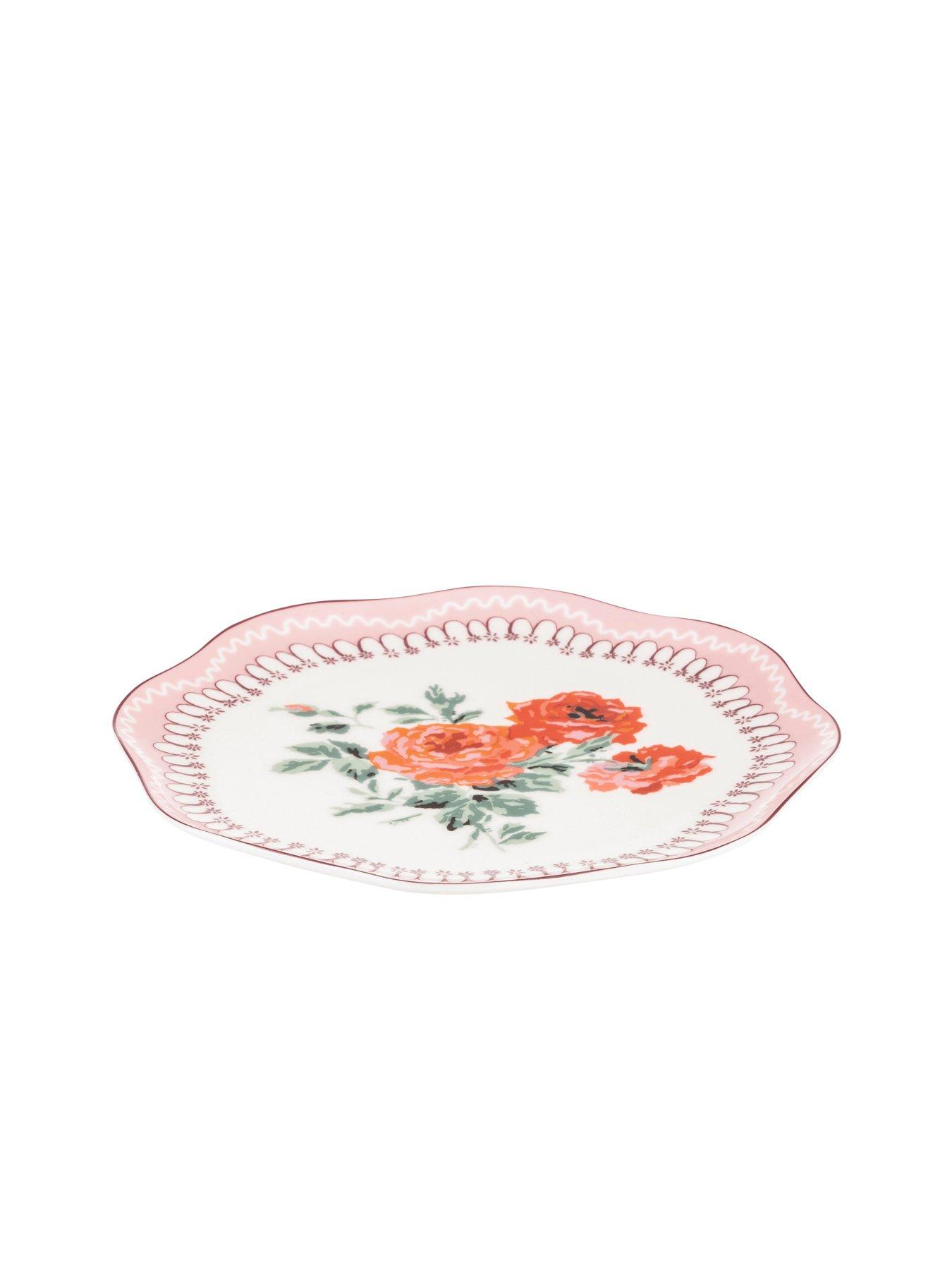 Image 4 of 7 of Cath Kidston Archive Rose 12-Piece Dinner Set