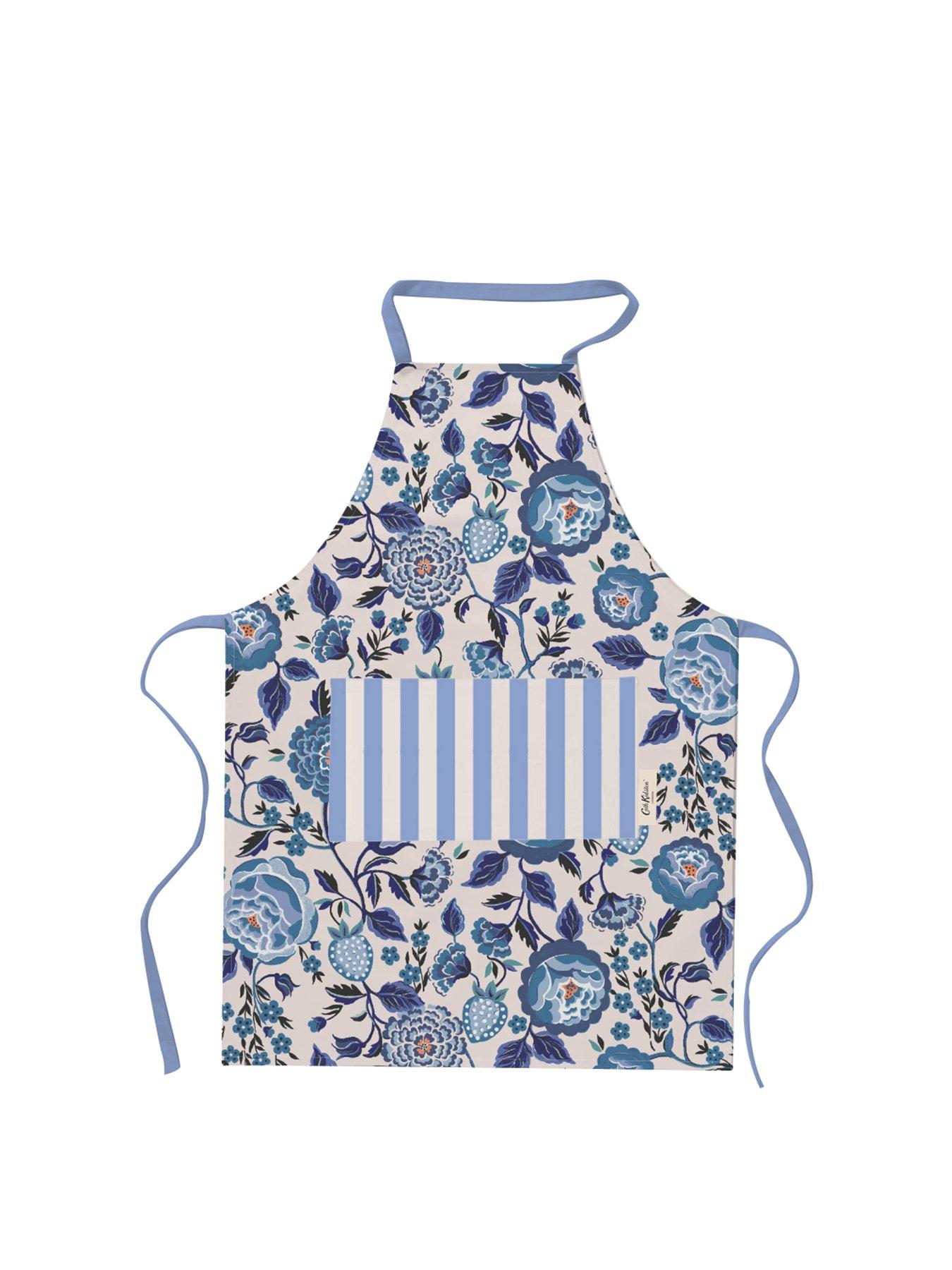 Product photograph of Cath Kidston Strawberry Easy Adjust Cotton Apron from very.co.uk