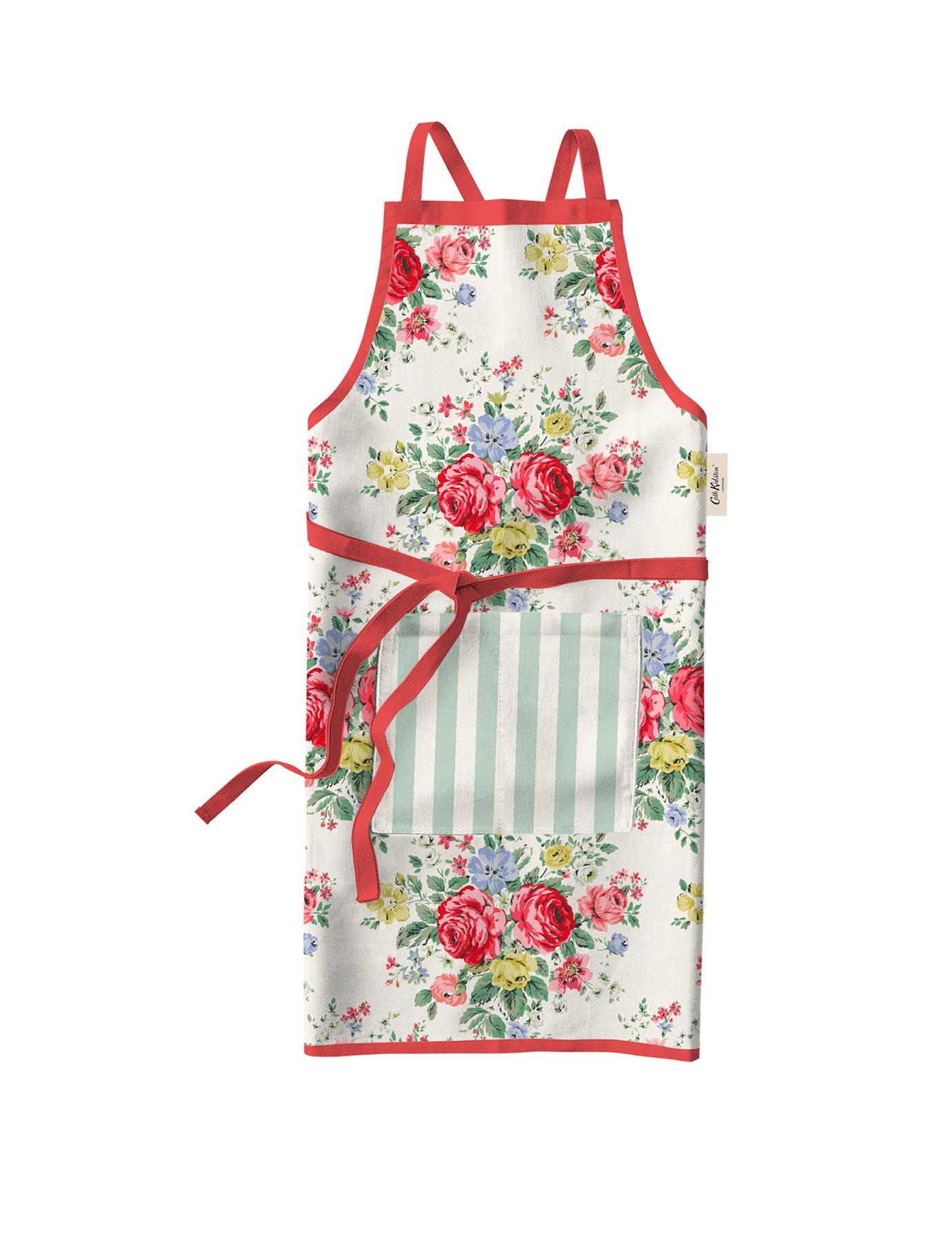 Product photograph of Cath Kidston Feels Like Home Easy Adjust Cotton Apron from very.co.uk