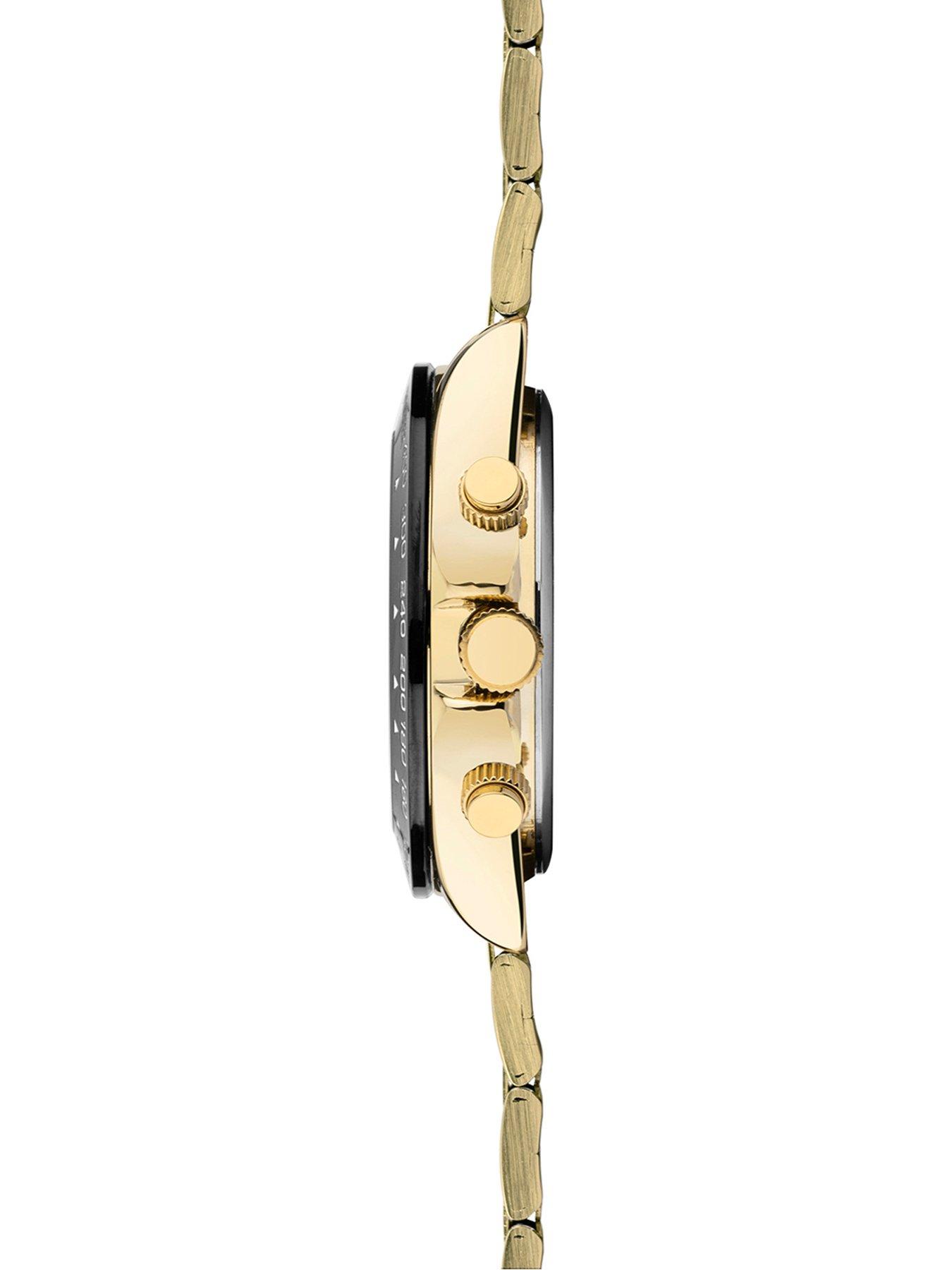 Image 4 of 7 of Sekonda Circuit Gold Stainless Steel Bracelet Chronograph Watch