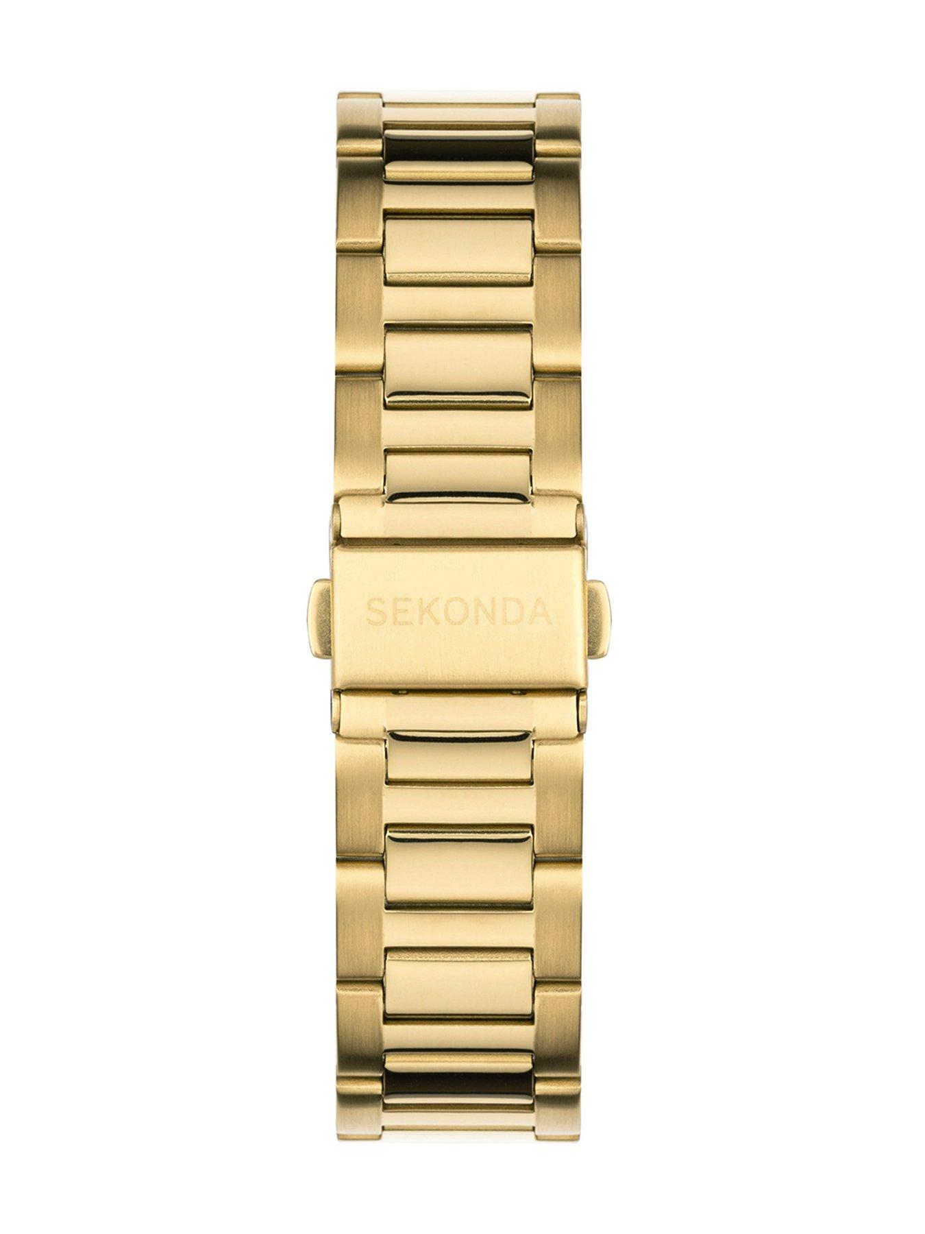 Image 6 of 7 of Sekonda Circuit Gold Stainless Steel Bracelet Chronograph Watch